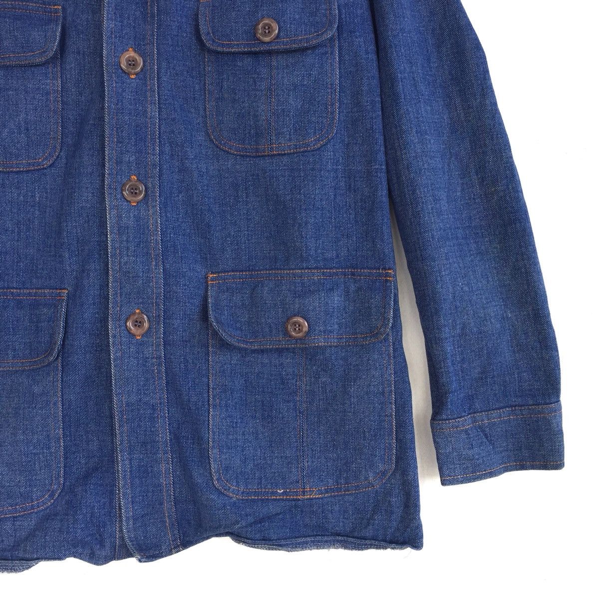 Japanese Brand St Michael Four Pocket Denim Jacket Size US S / EU 44-46 / 1 - 5 Thumbnail