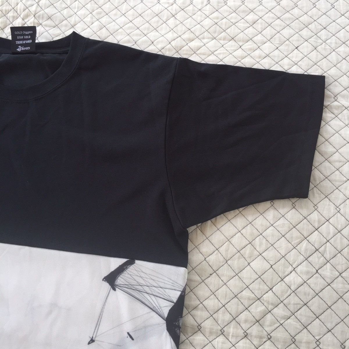 Japanese Brand Japan Brand 24 Karats Two Toned Tee Size US M / EU 48-50 / 2 - 3 Thumbnail
