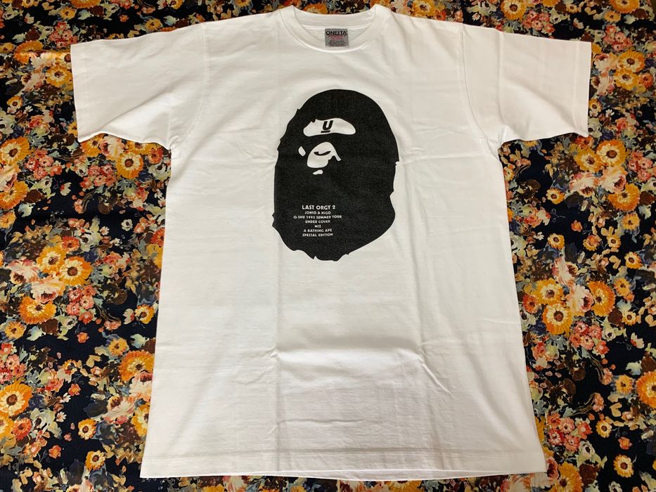 Undercover BAPE x Undercover LAST ORGY 2 Tee - circa 1995 | Grailed