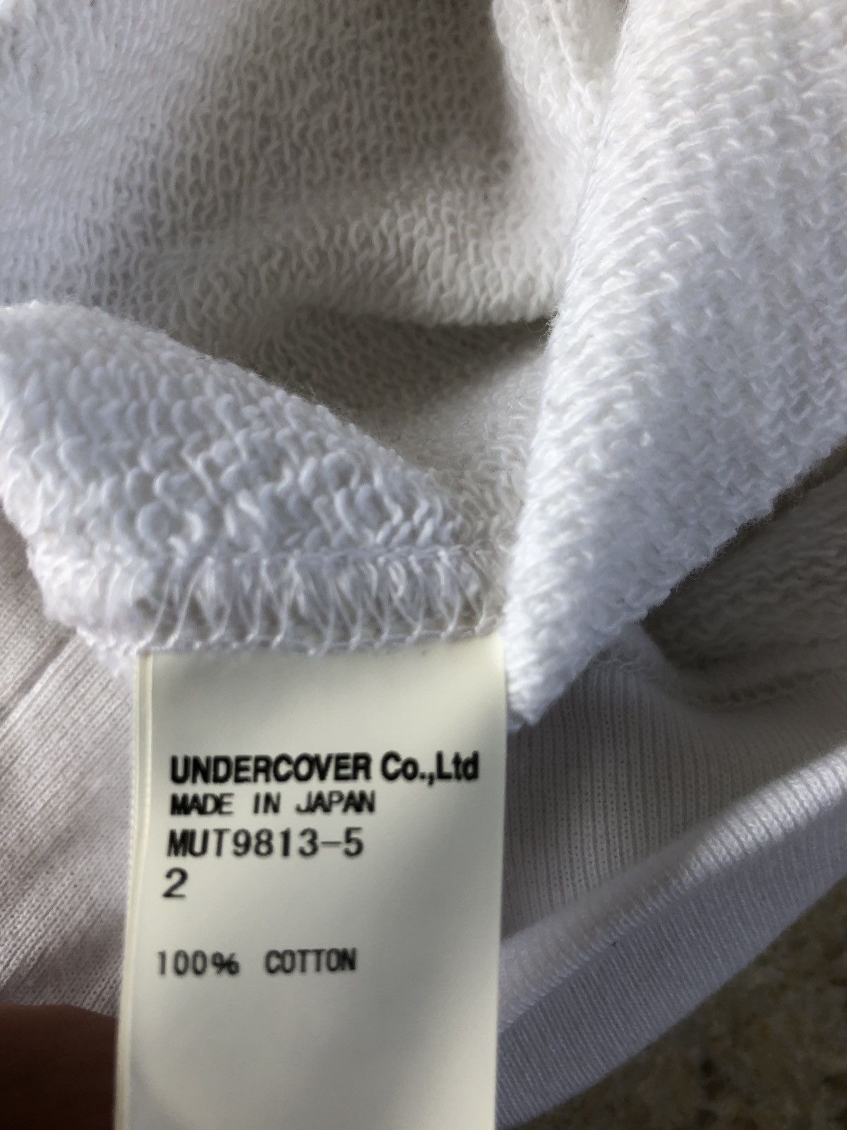 Jun Takahashi “We Make Noise Not Clothes” In White Size US M / EU 48-50 / 2 - 8 Thumbnail
