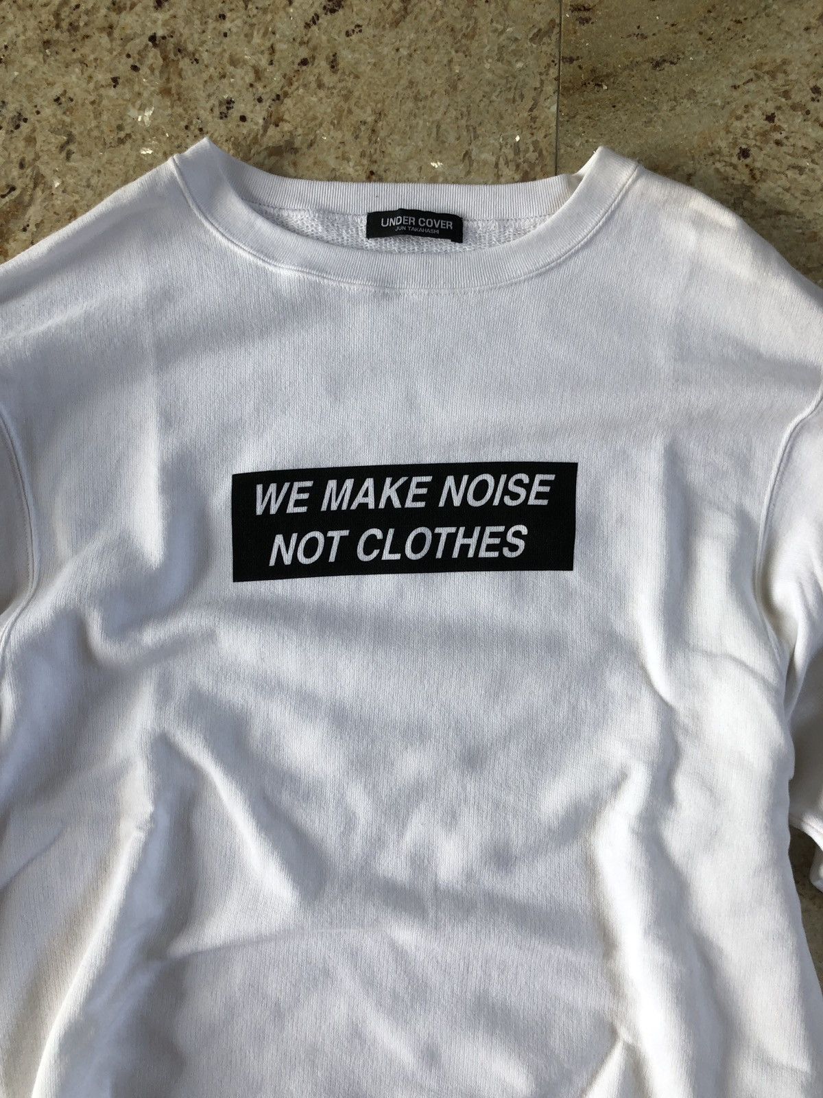 Jun Takahashi “We Make Noise Not Clothes” In White Size US M / EU 48-50 / 2 - 9 Thumbnail