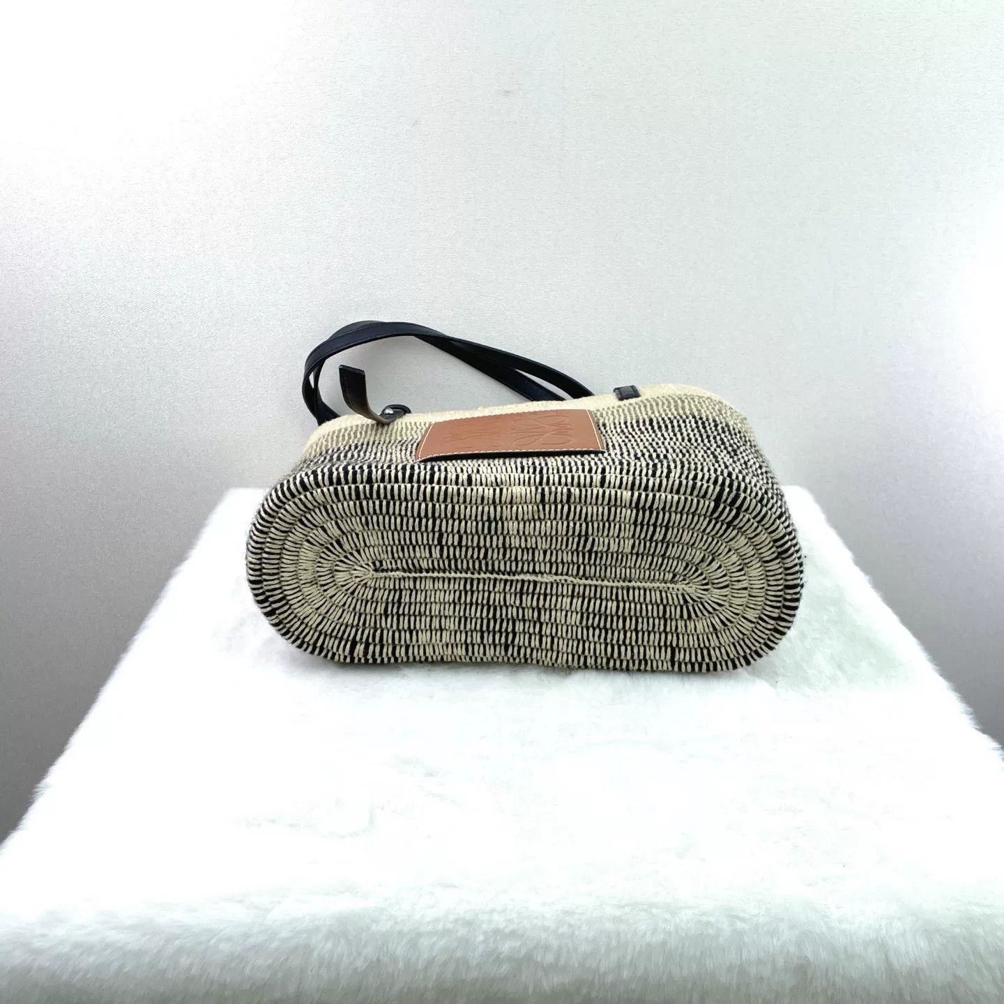 Loewe Loewe Square Basket Straw Tote Bag Size ONE SIZE - 4 Thumbnail