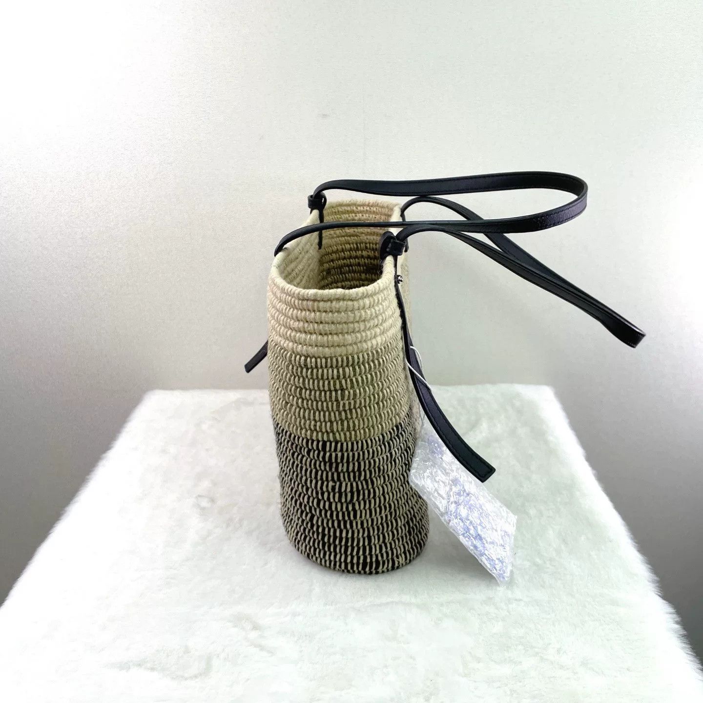Loewe Loewe Square Basket Straw Tote Bag Size ONE SIZE - 3 Thumbnail