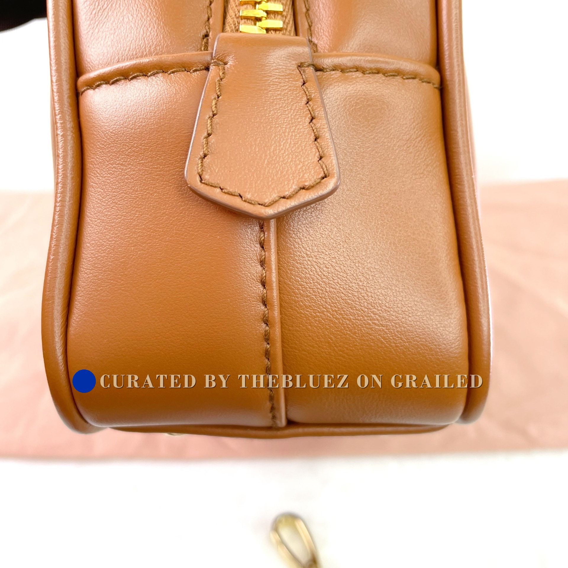 Miu Miu Miu Miu Arcadie Leather Bowling Bag Size ONE SIZE - 8 Thumbnail