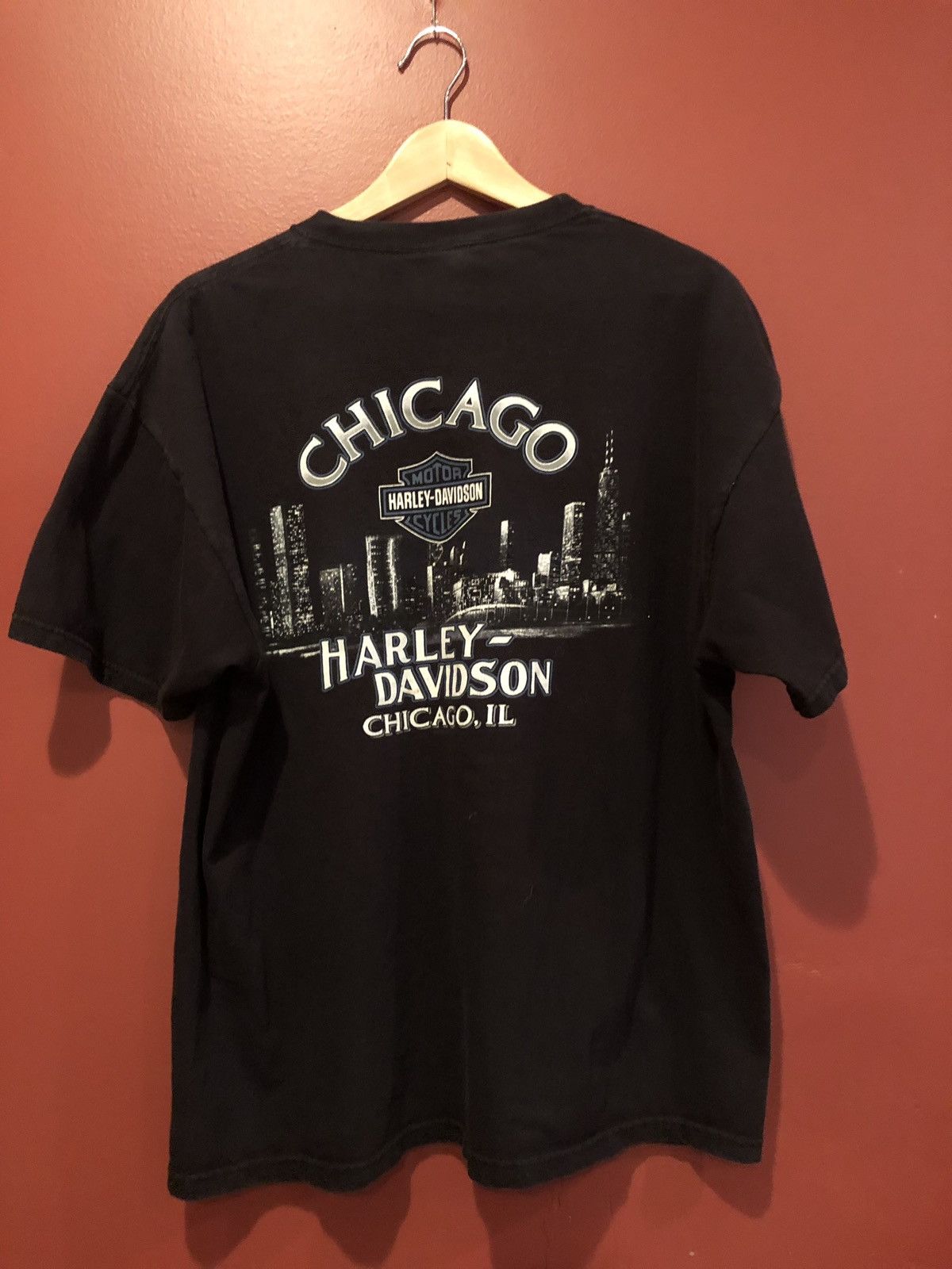 Harley Davidson Vintage Harley Davidson T-Shirt Chicago Size US L / EU 52-54 / 3 - 2 Thumbnail