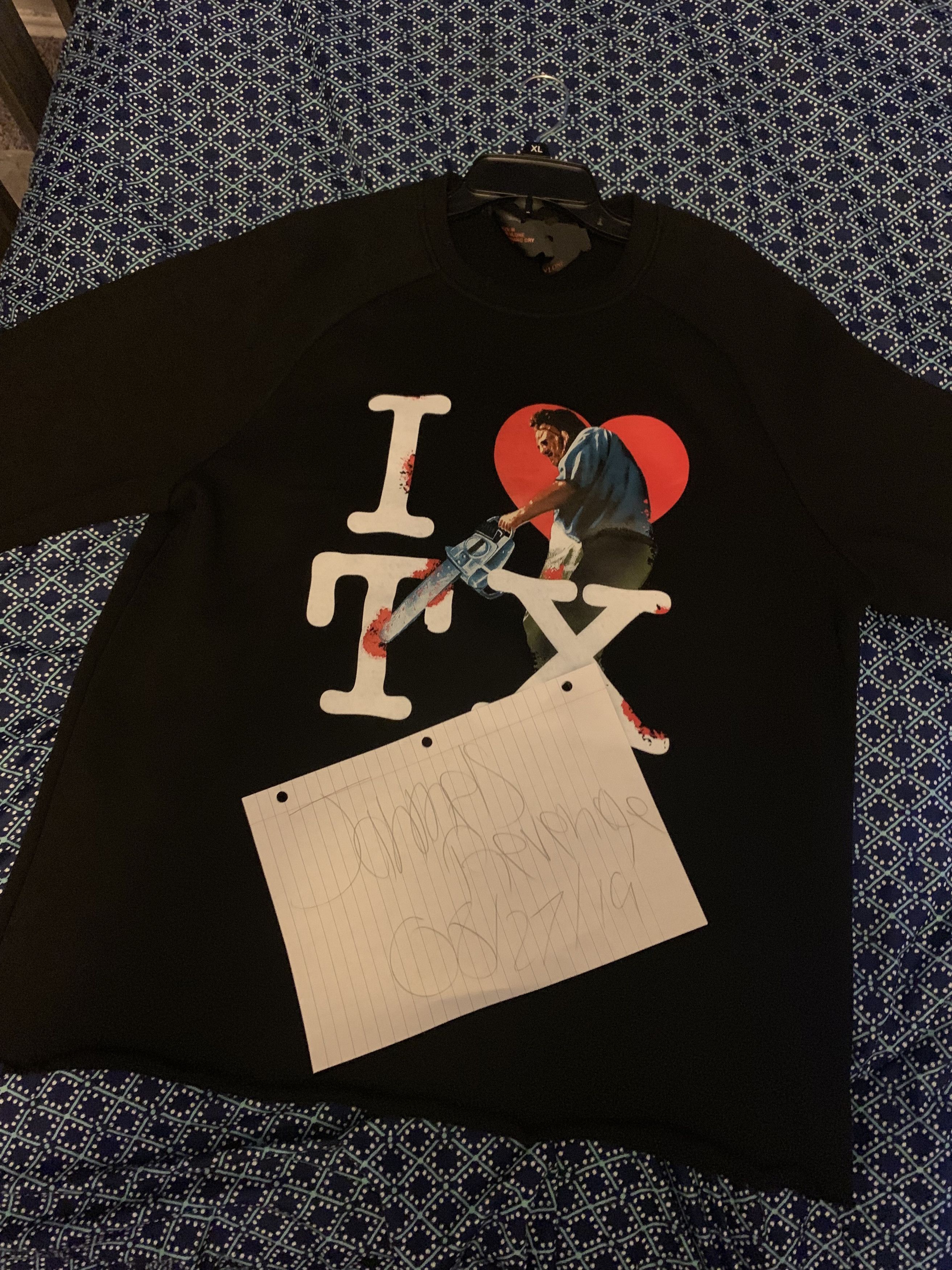 VLONE I love 2024 Texas sweatshirt