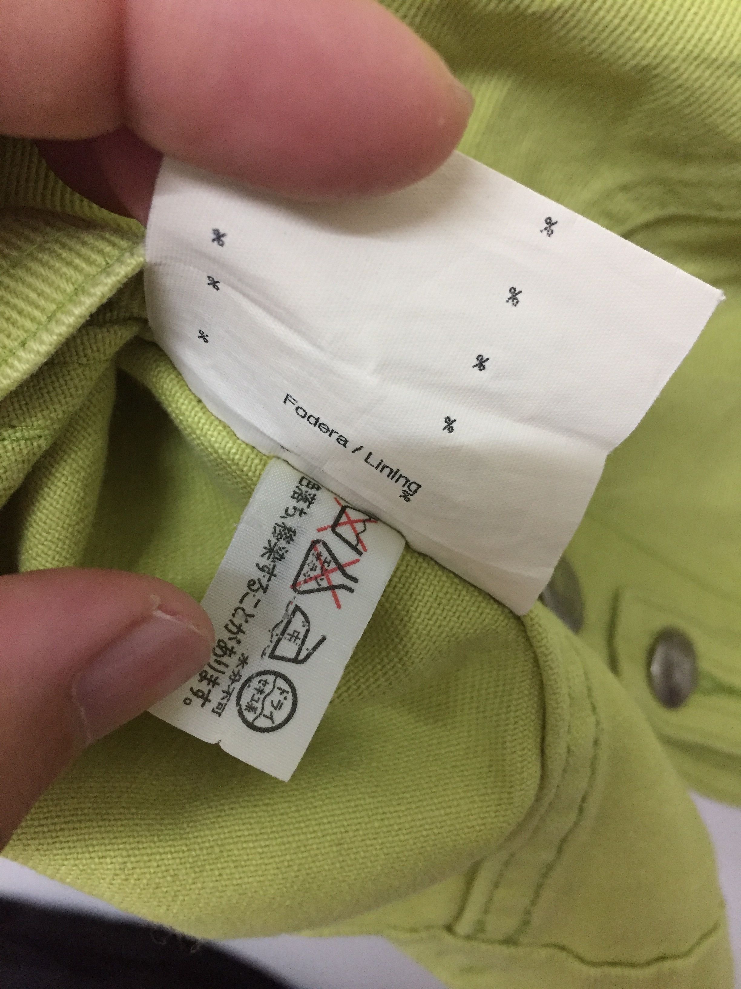 Fendi Vtg FENDI Trucker Lime Green denim Jacket Size M / US 6-8 / IT 42-44 - 13 Thumbnail