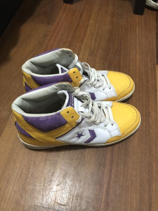 Converse weapon hot sale 86 lakers