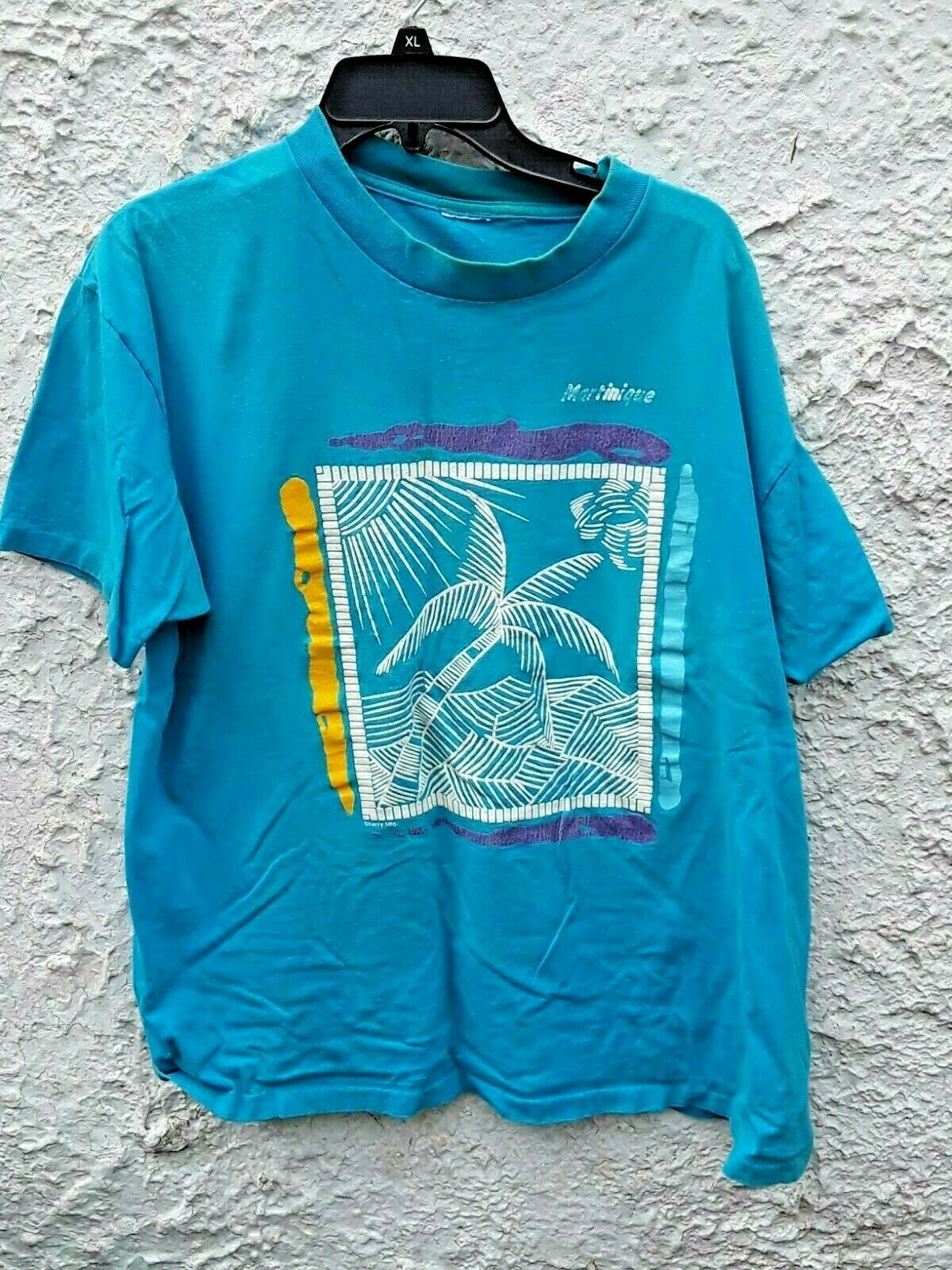 Vintage Vintage 90s Martinique T Shirt XL Size US XL / EU 56 / 4 - 1 Preview