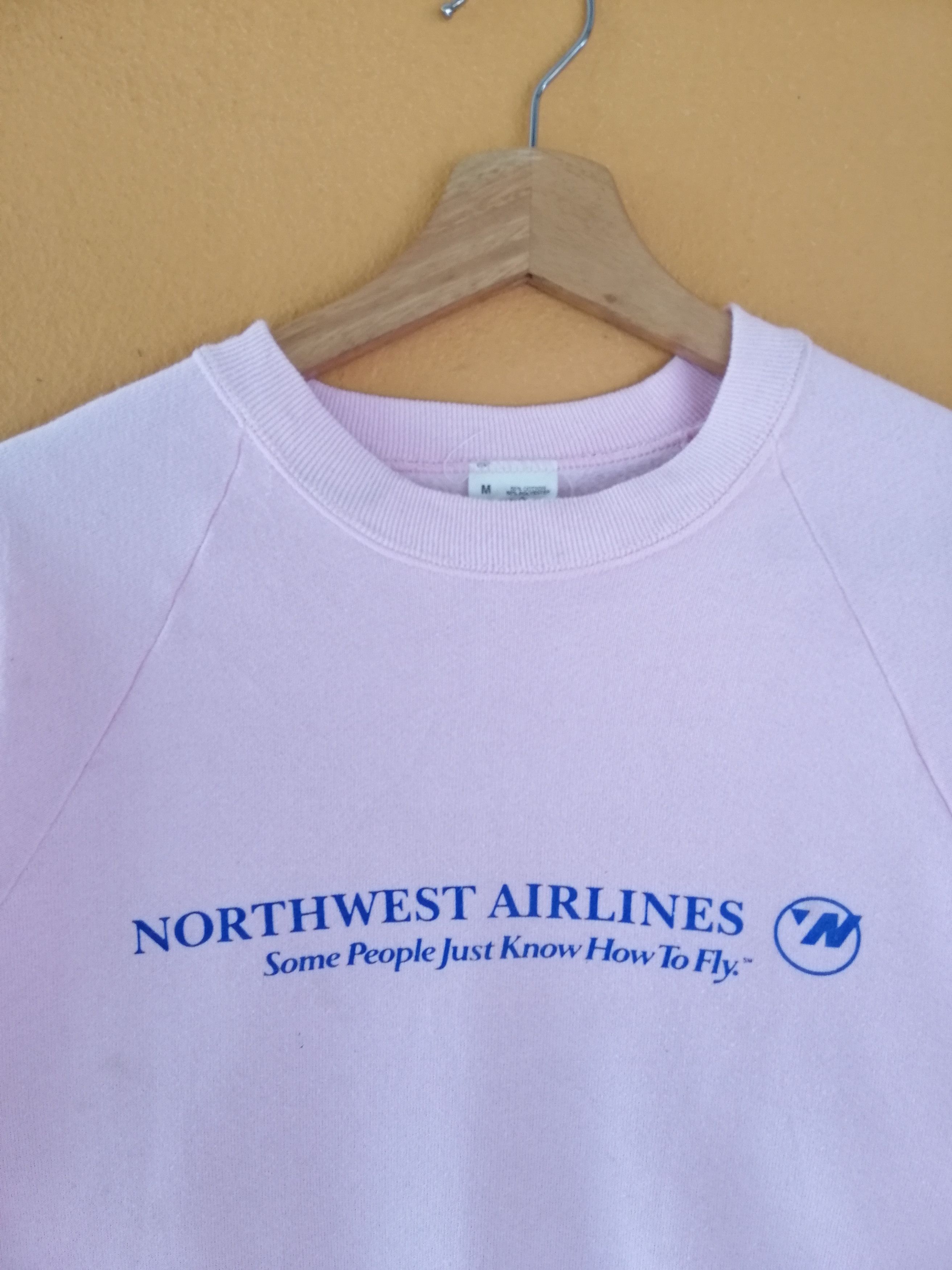 Vintage Vintage 90s NORTHWEST AIRLINES Sweatshirt B16 Size US S / EU 44-46 / 1 - 6 Thumbnail