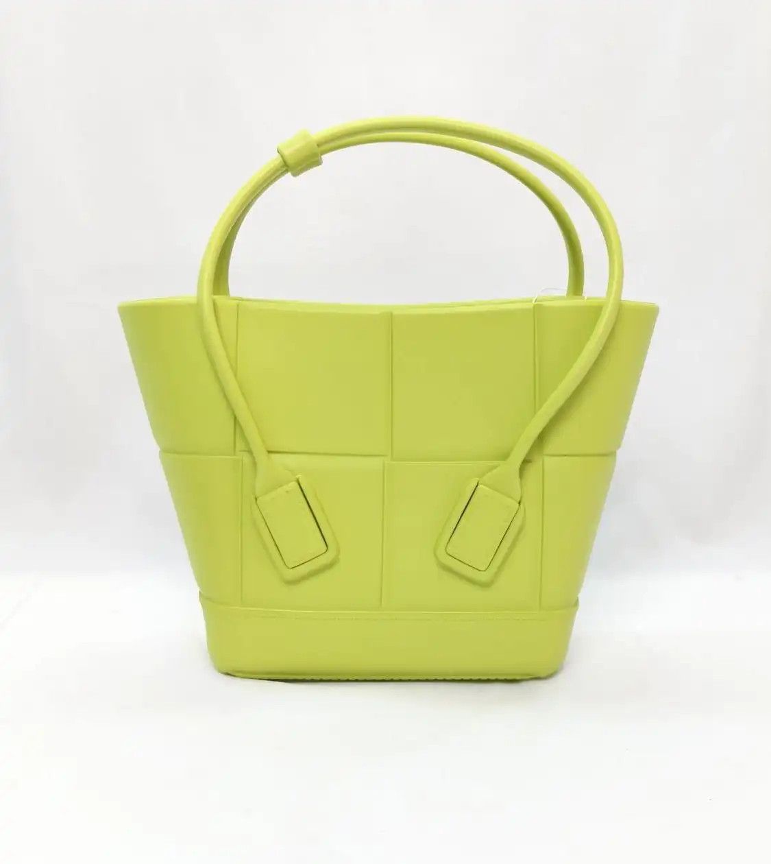 Bottega Veneta BOTTEGA VENETA Arco chartreusespecial Material embossed handbag Size ONE SIZE - 2 Thumbnail