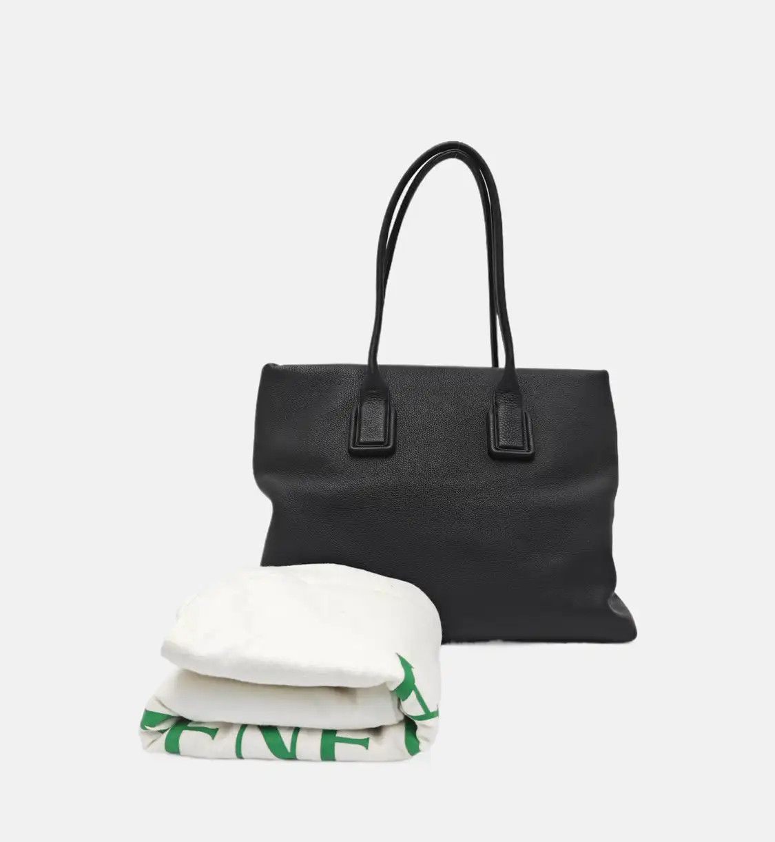 Bottega Veneta BOTTEGA VENETA Chain black cowhide leather handbag shoulder bag Size ONE SIZE - 8 Thumbnail