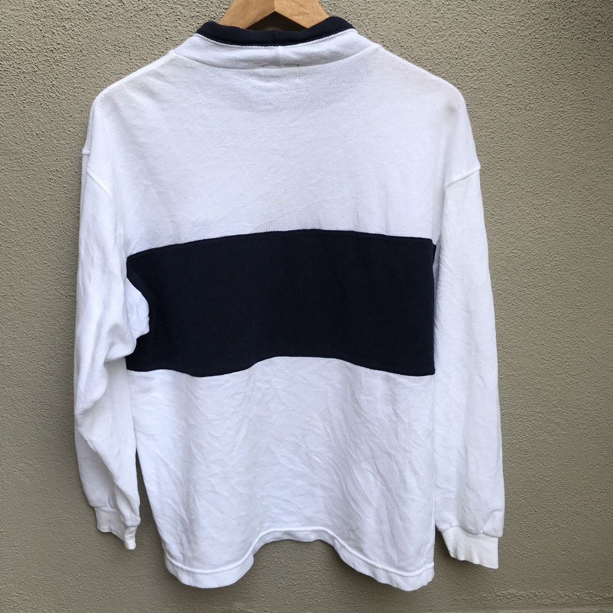 Fred Perry × Vintage Vintage 90s FRED PERRY Biglogo embroidered longsleeves Size US M / EU 48-50 / 2 - 3 Thumbnail