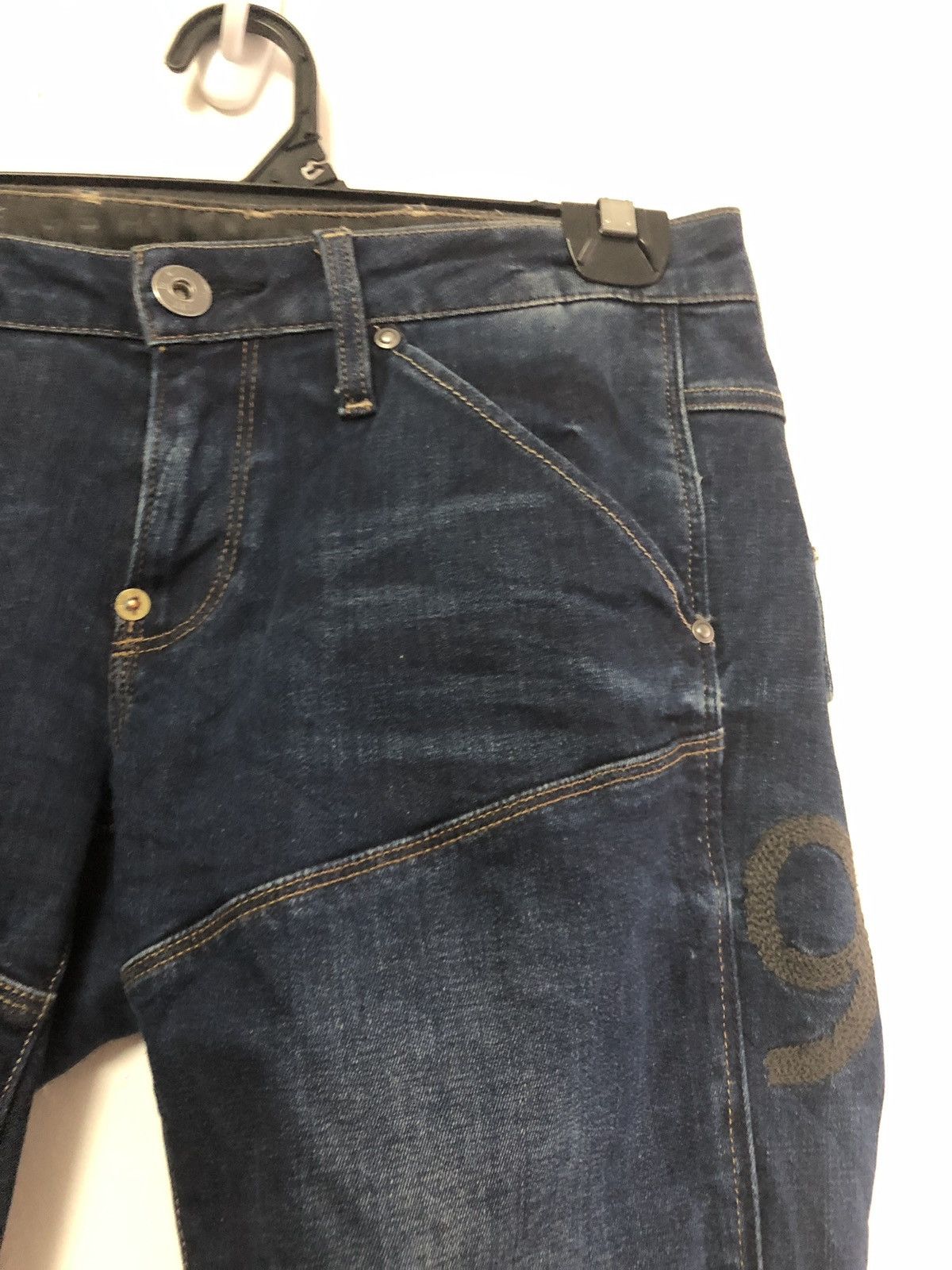 G-Star G-STAR 96 Raw Denim Jeans Size US 29 - 3 Thumbnail