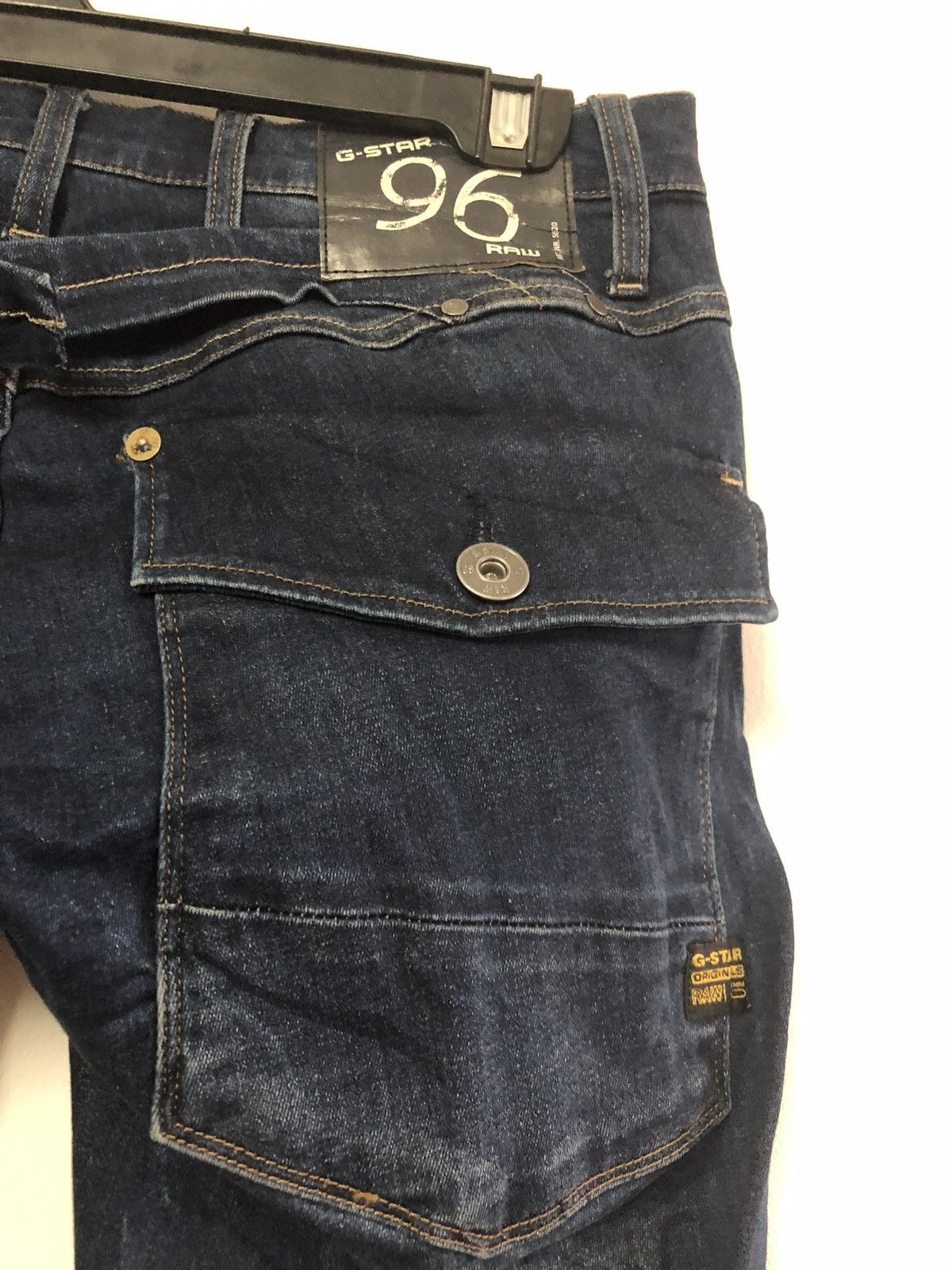 G-Star G-STAR 96 Raw Denim Jeans Size US 29 - 8 Thumbnail