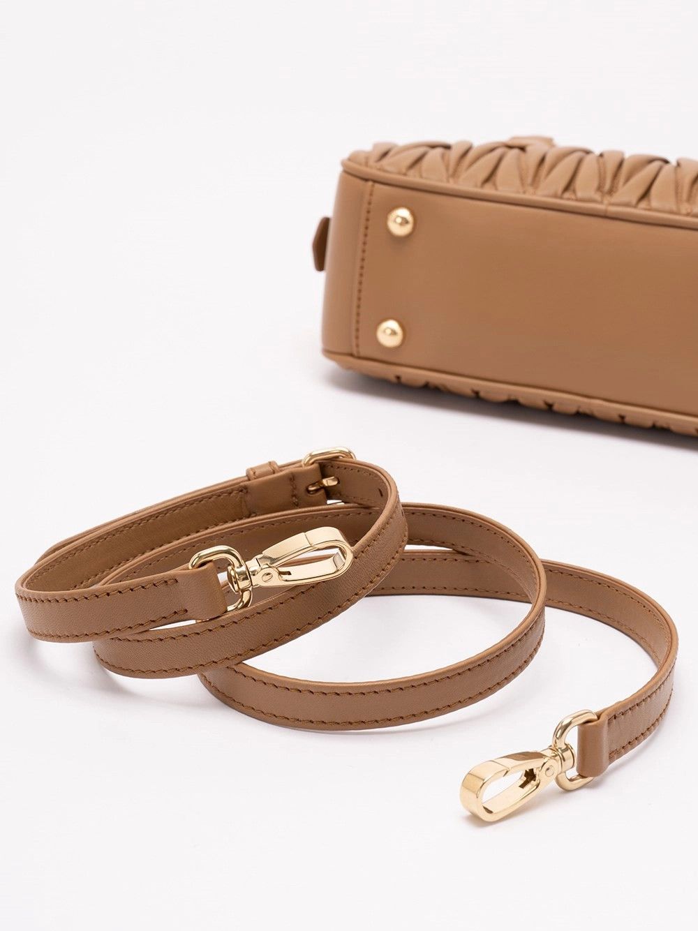 Miu Miu `Arcadie` Matelassé Nappa Leather Bag Size ONE SIZE - 4 Thumbnail