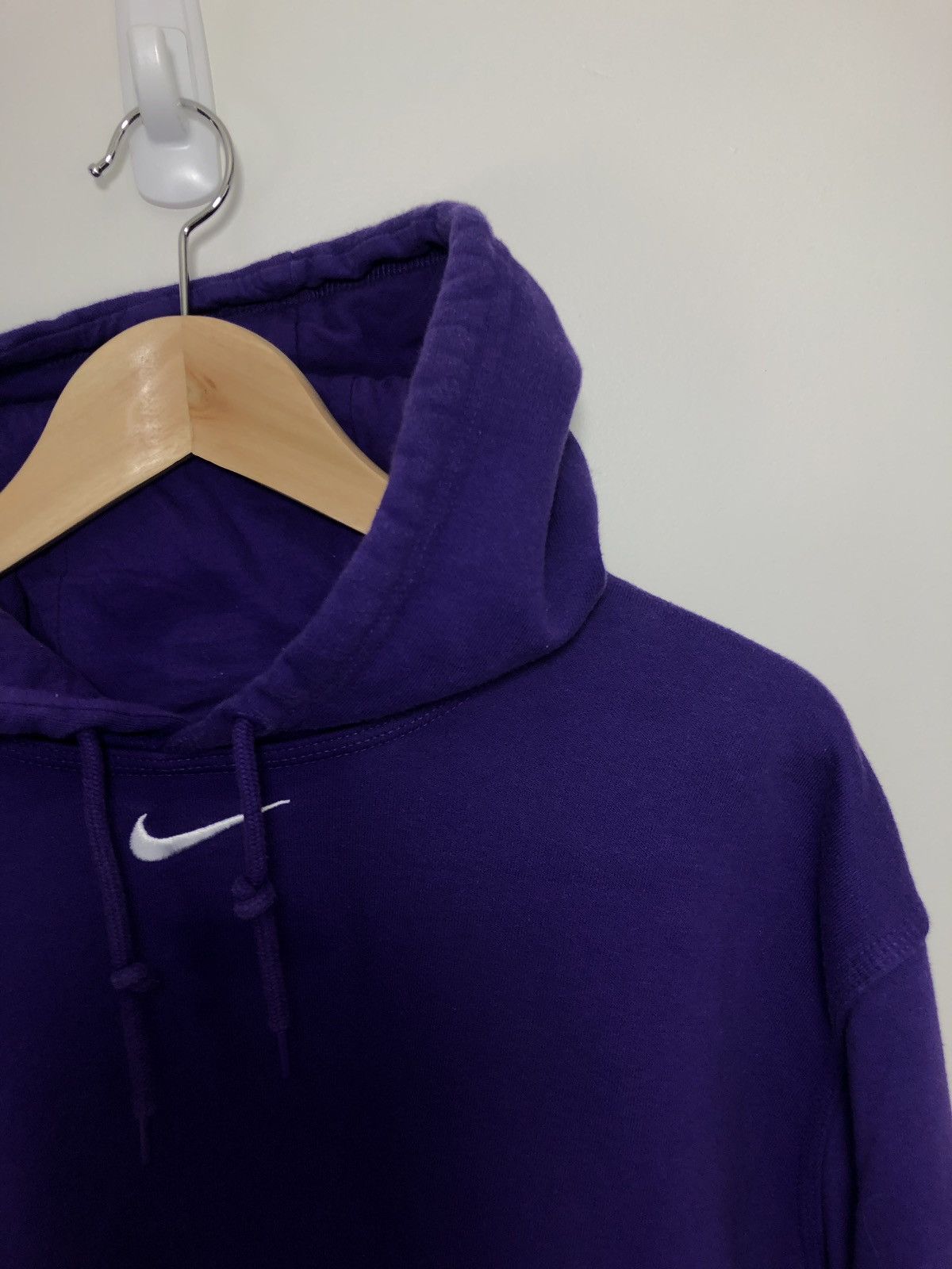 Nike Vintage Nike Swoosh Hoodie Size US XL / EU 56 / 4 - 4 Thumbnail