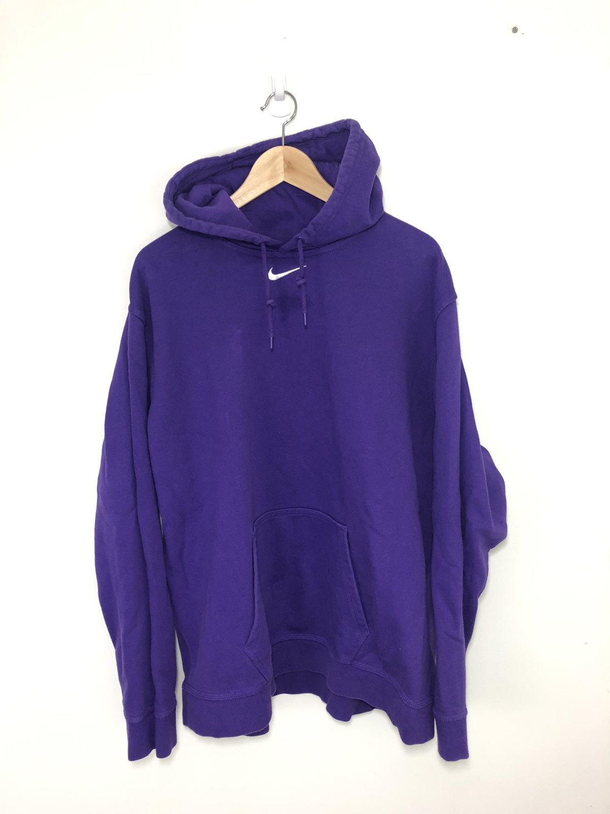 Nike Vintage Nike Swoosh Hoodie Size US XL / EU 56 / 4 - 3 Thumbnail