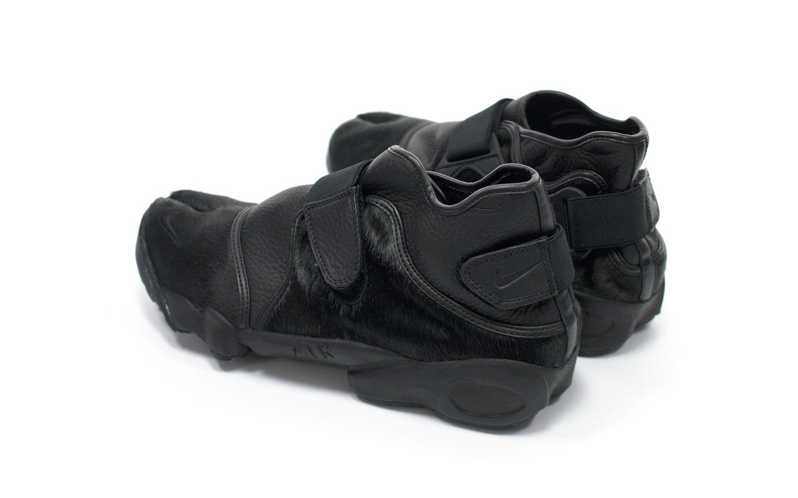 Nike Air Rift Tabi Pony Hair Black | Grailed