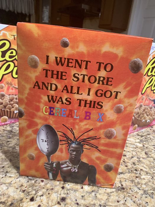 travis scott cereal box price stockx