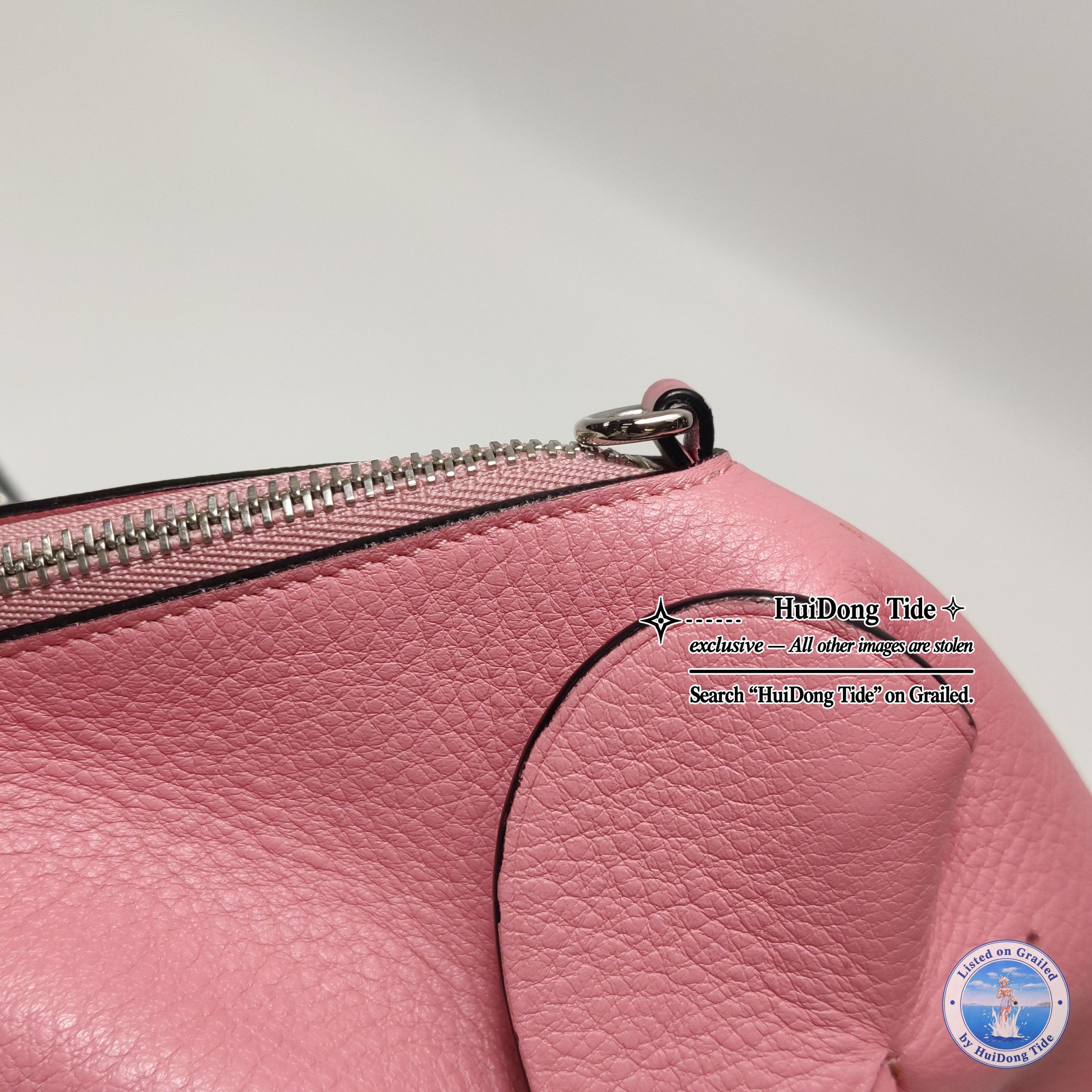 Loewe Loewe Elephant Mini Pink Leather Crossbody Bag Size ONE SIZE - 13 Thumbnail