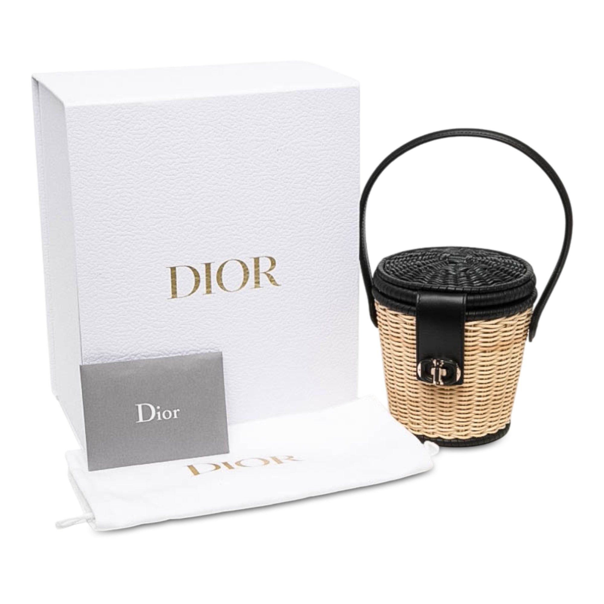 Dior Wicker CD Bucket Bag Size ONE SIZE - 7 Thumbnail