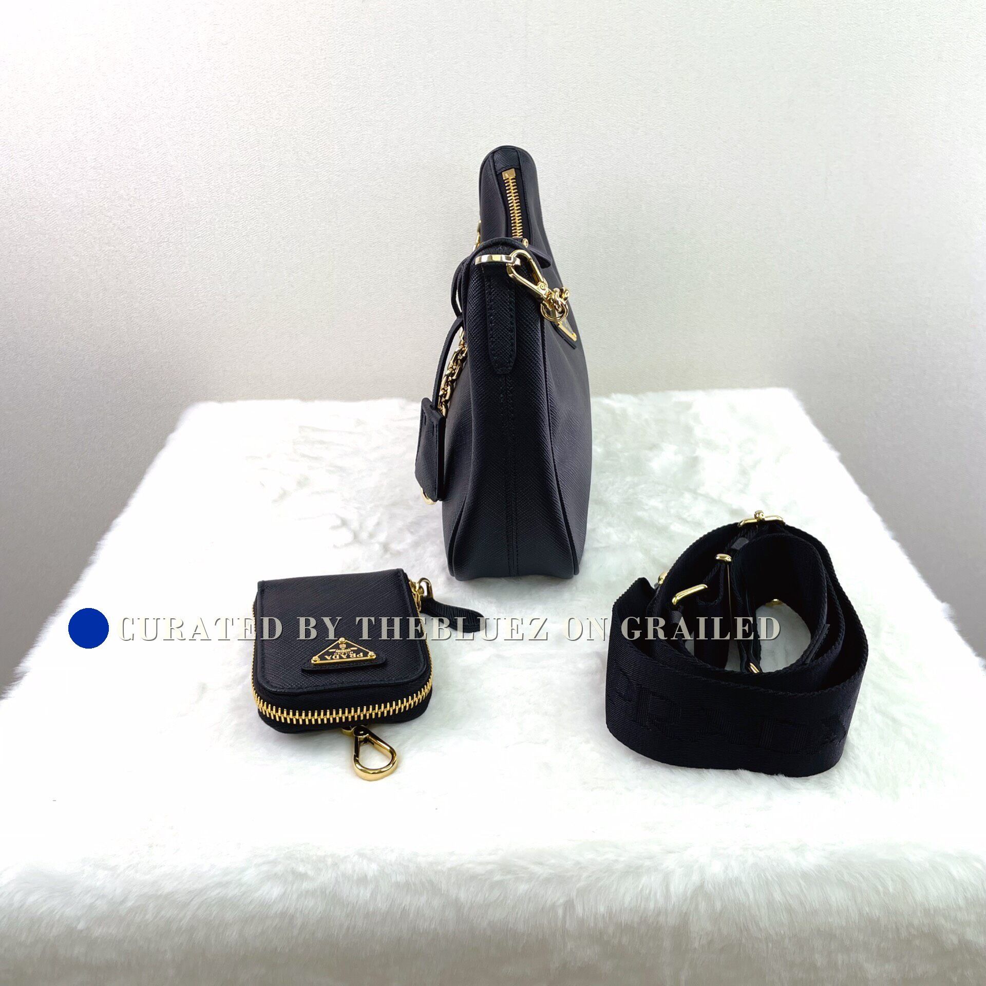 Prada Prada Re-Edition 2005 Triple Crossbody Bag Size ONE SIZE - 3 Thumbnail