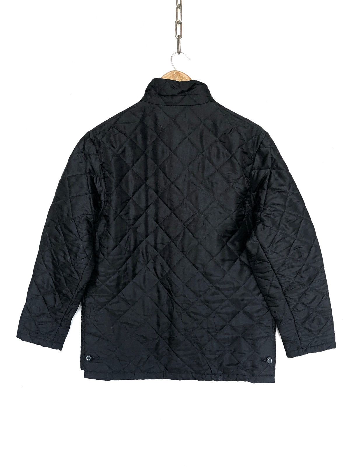 Mackintosh OG Mackintosh Scotland Black Quilted Bomber Jacket Size US M / EU 48-50 / 2 - 2 Thumbnail