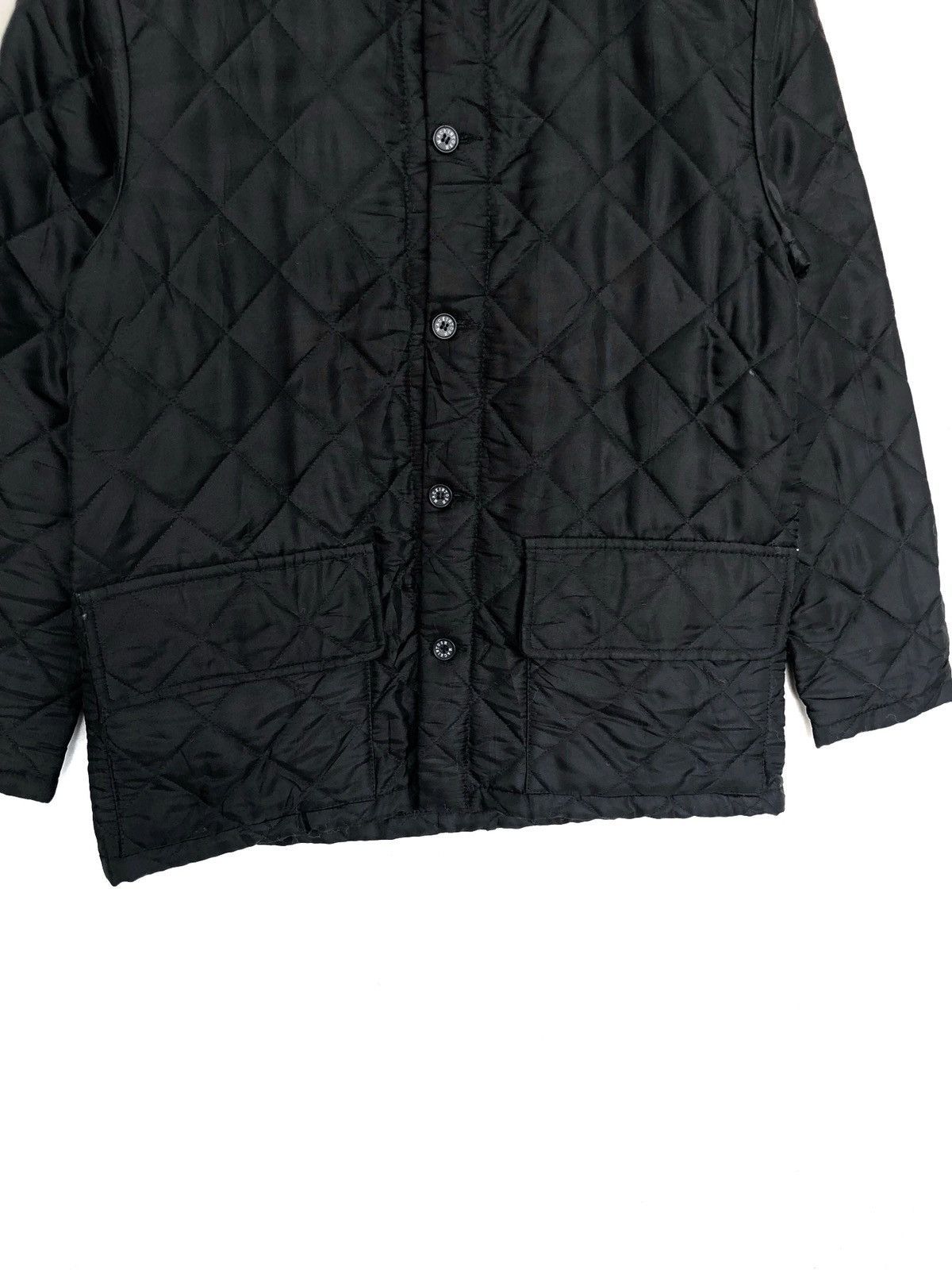 Mackintosh OG Mackintosh Scotland Black Quilted Bomber Jacket Size US M / EU 48-50 / 2 - 4 Thumbnail