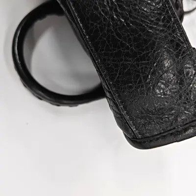 Balenciaga BALENCIAGA Le City Nano black sheepskin stud fringe Motorcycle shoulder bag hand Size ONE SIZE - 16 Thumbnail