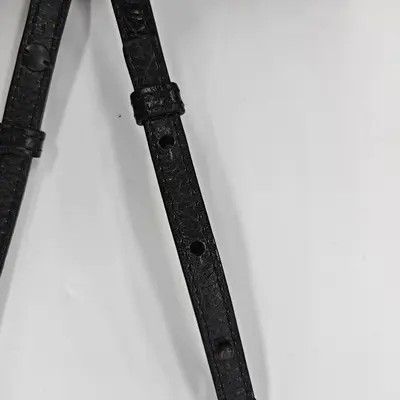 Balenciaga BALENCIAGA Le City Nano black sheepskin stud fringe Motorcycle shoulder bag hand Size ONE SIZE - 19 Thumbnail