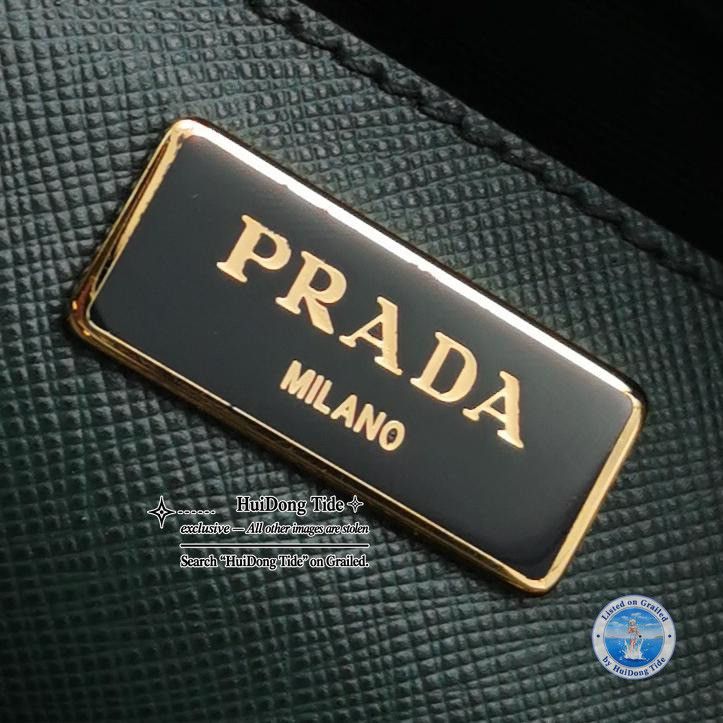 Prada Prada Saffiano Leather Promenade Handle Bag ONE SIZE Size ONE SIZE - 8 Thumbnail