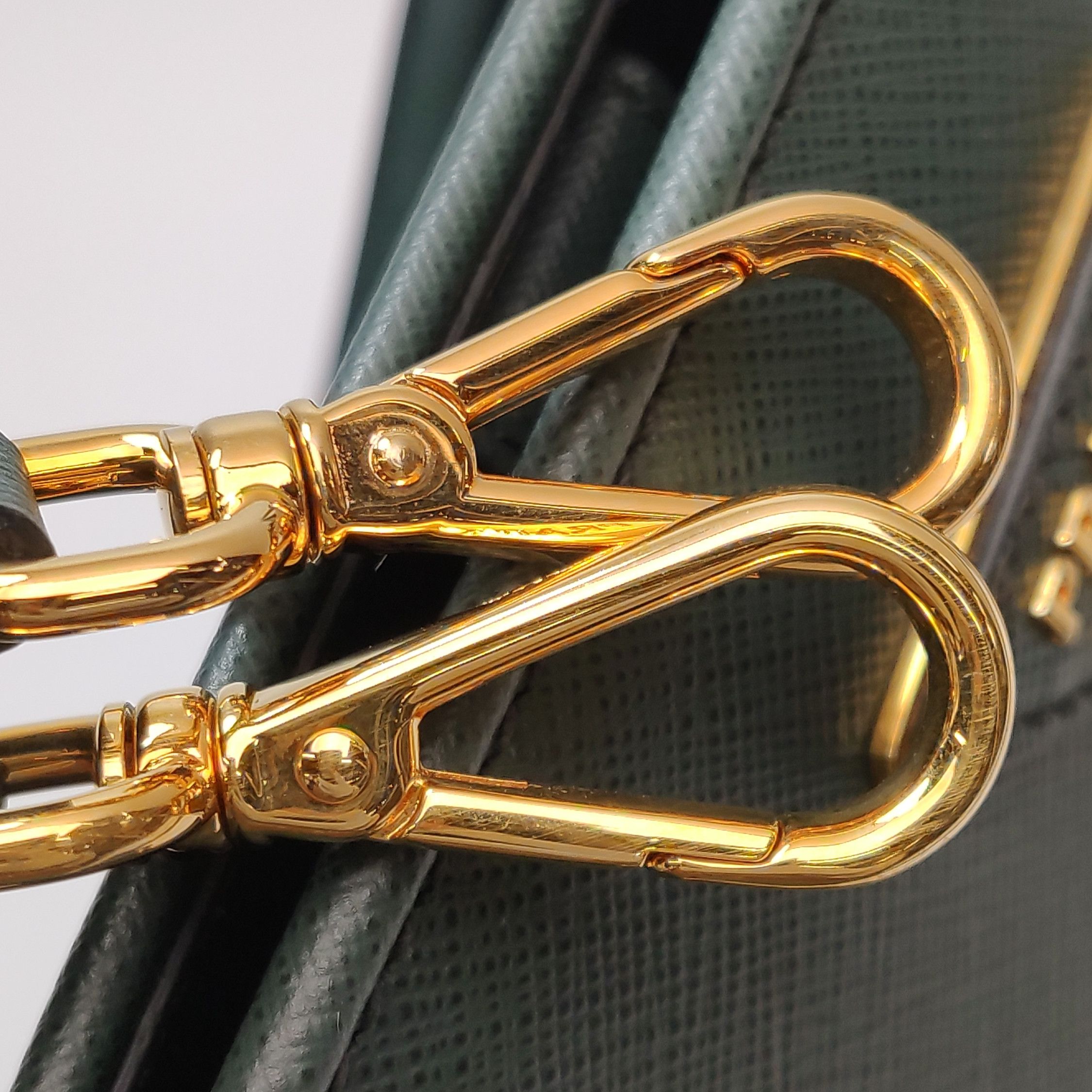 Prada Prada Saffiano Leather Promenade Handle Bag ONE SIZE Size ONE SIZE - 13 Thumbnail