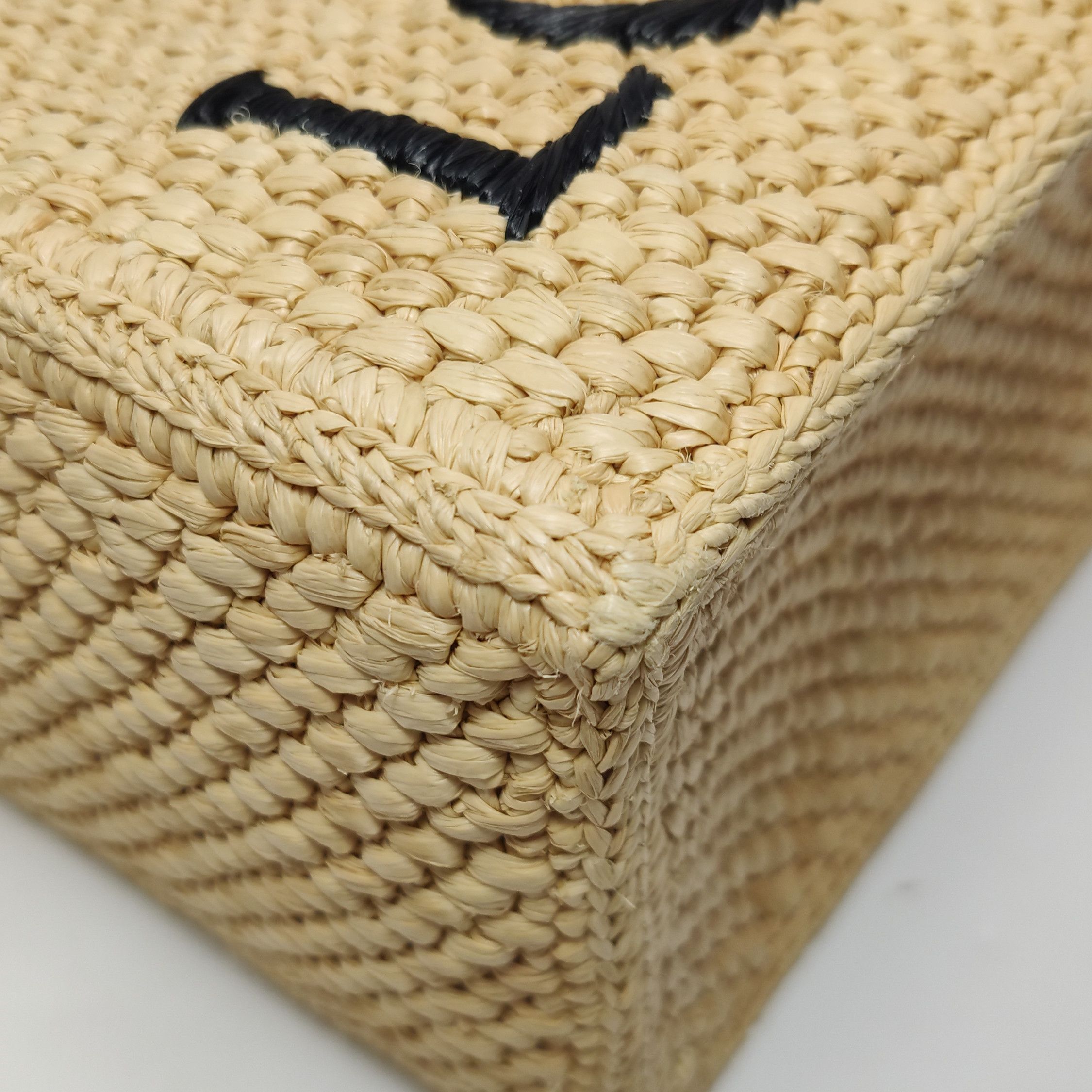 Loewe Loewe Raffia Logo Tote Bag ONE SIZE Size ONE SIZE - 11 Thumbnail