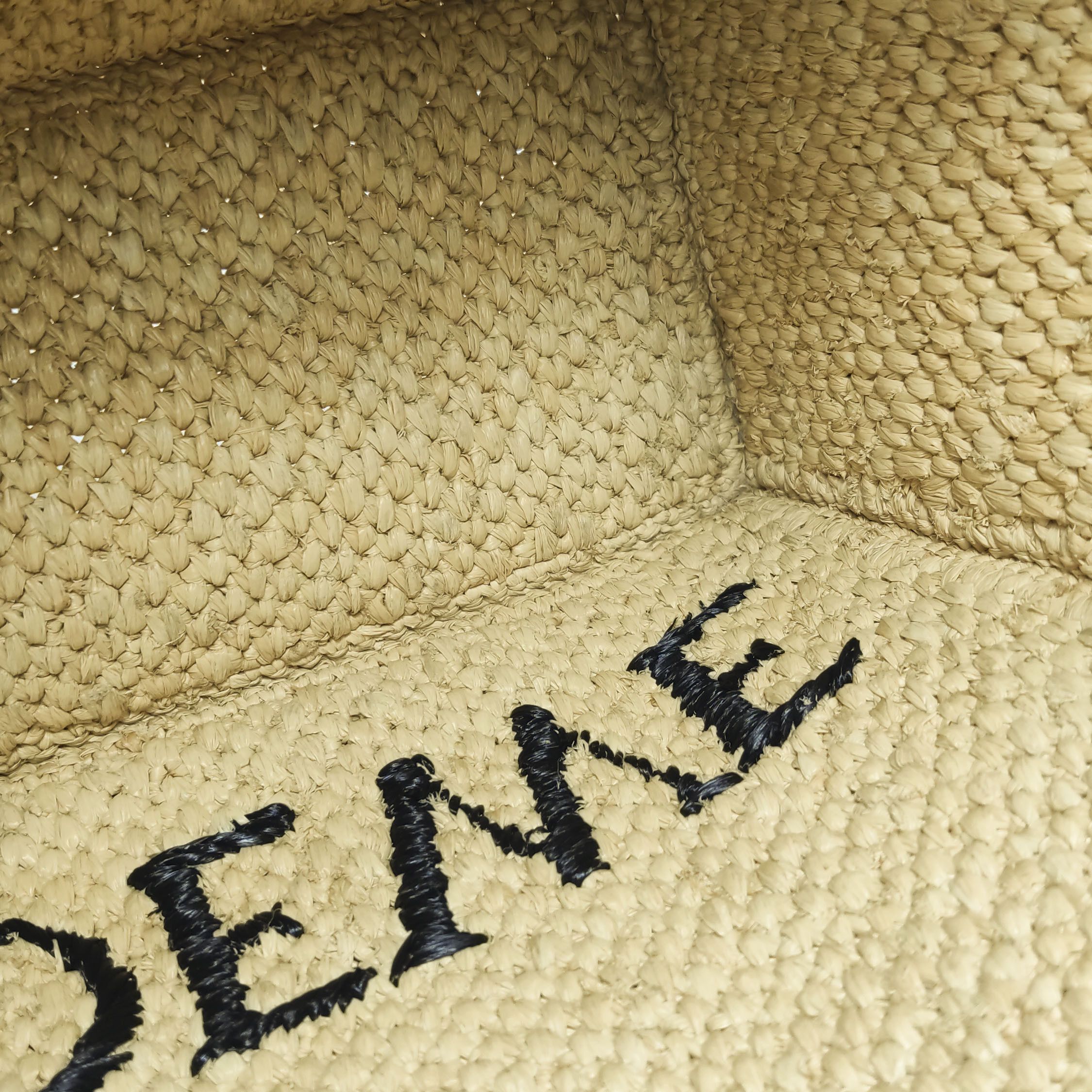 Loewe Loewe Raffia Logo Tote Bag ONE SIZE Size ONE SIZE - 9 Thumbnail