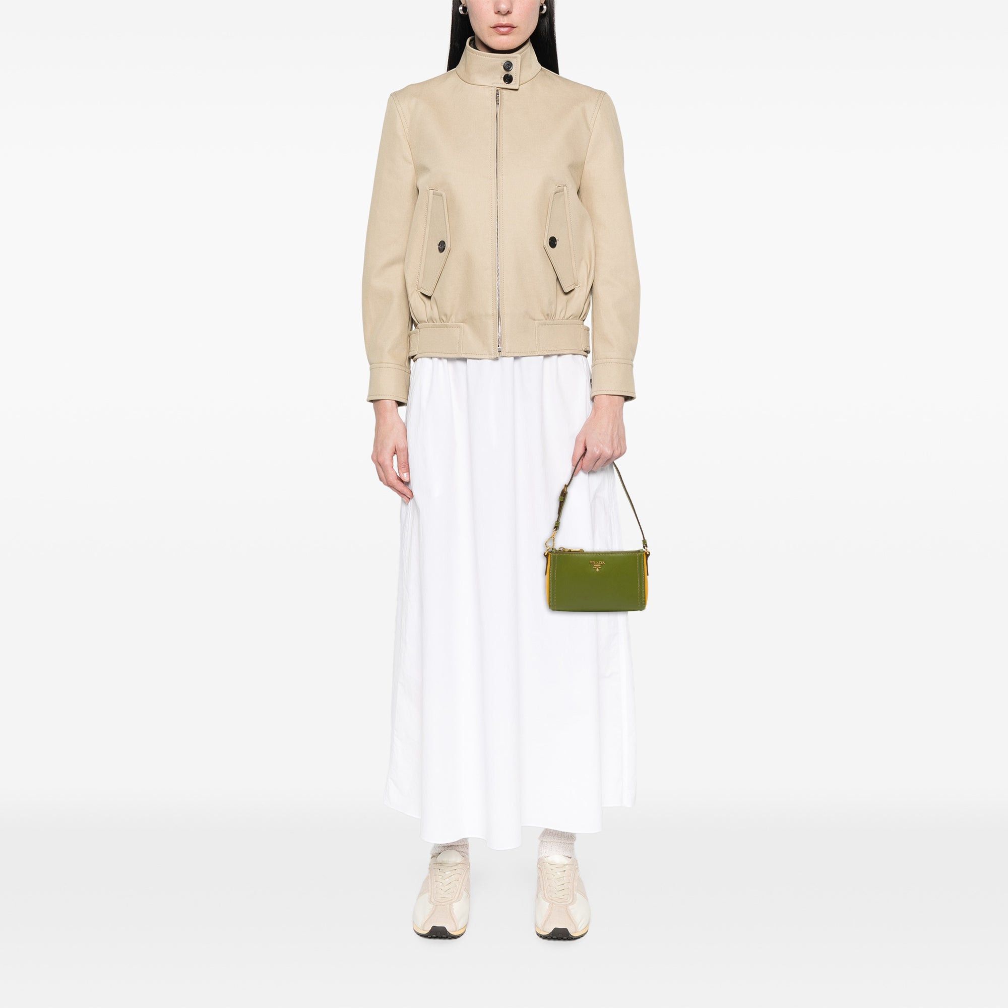 Prada Bicolor Saffiano Shoulder Bag Size ONE SIZE - 6 Thumbnail