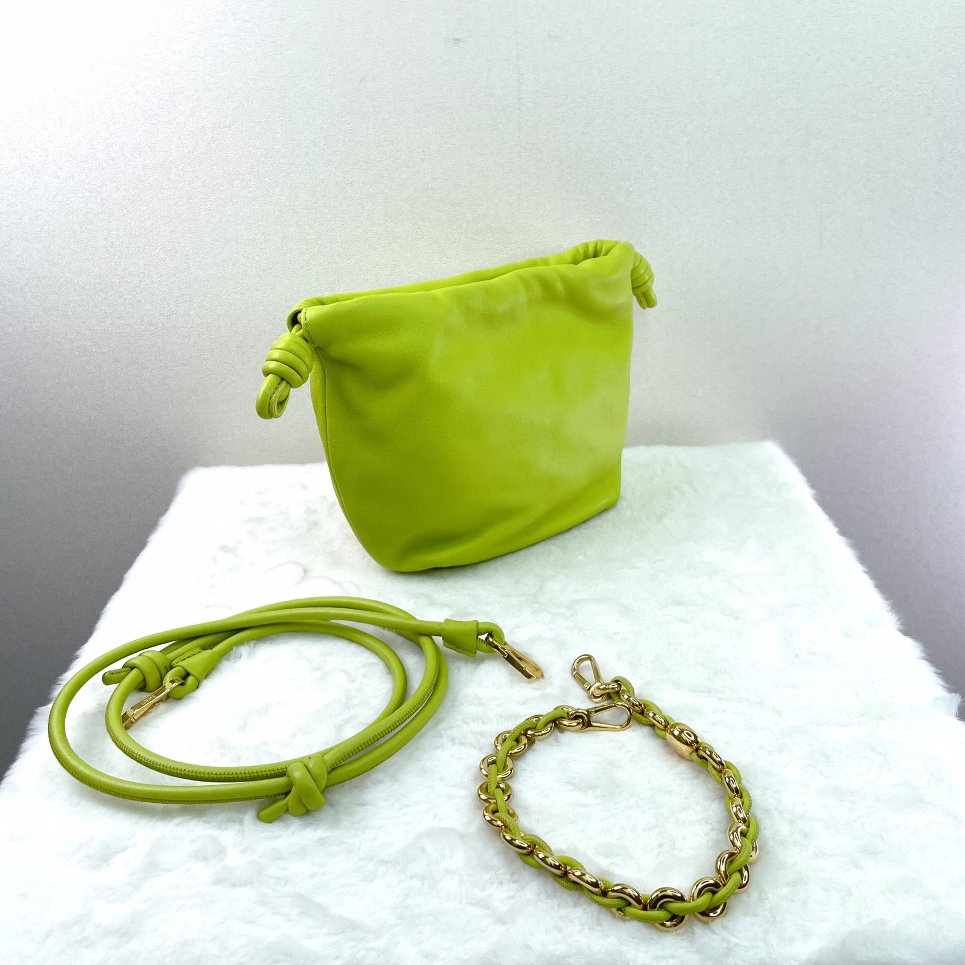 Loewe Loewe Mini Nappa Leather Drawstring Pouch Size ONE SIZE - 5 Thumbnail