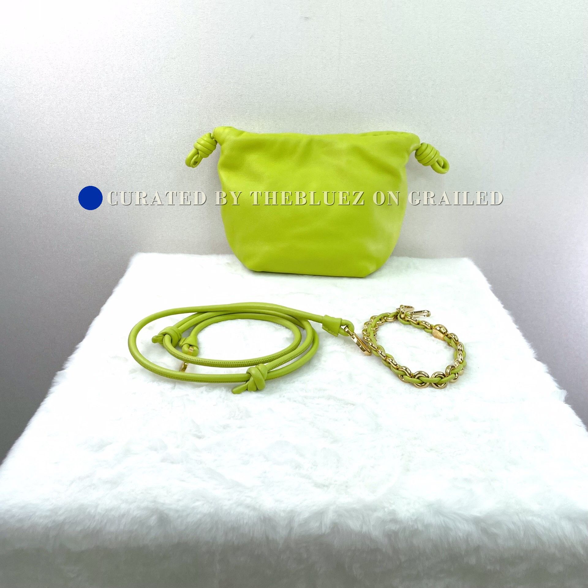 Loewe Loewe Mini Nappa Leather Drawstring Pouch Size ONE SIZE - 2 Thumbnail