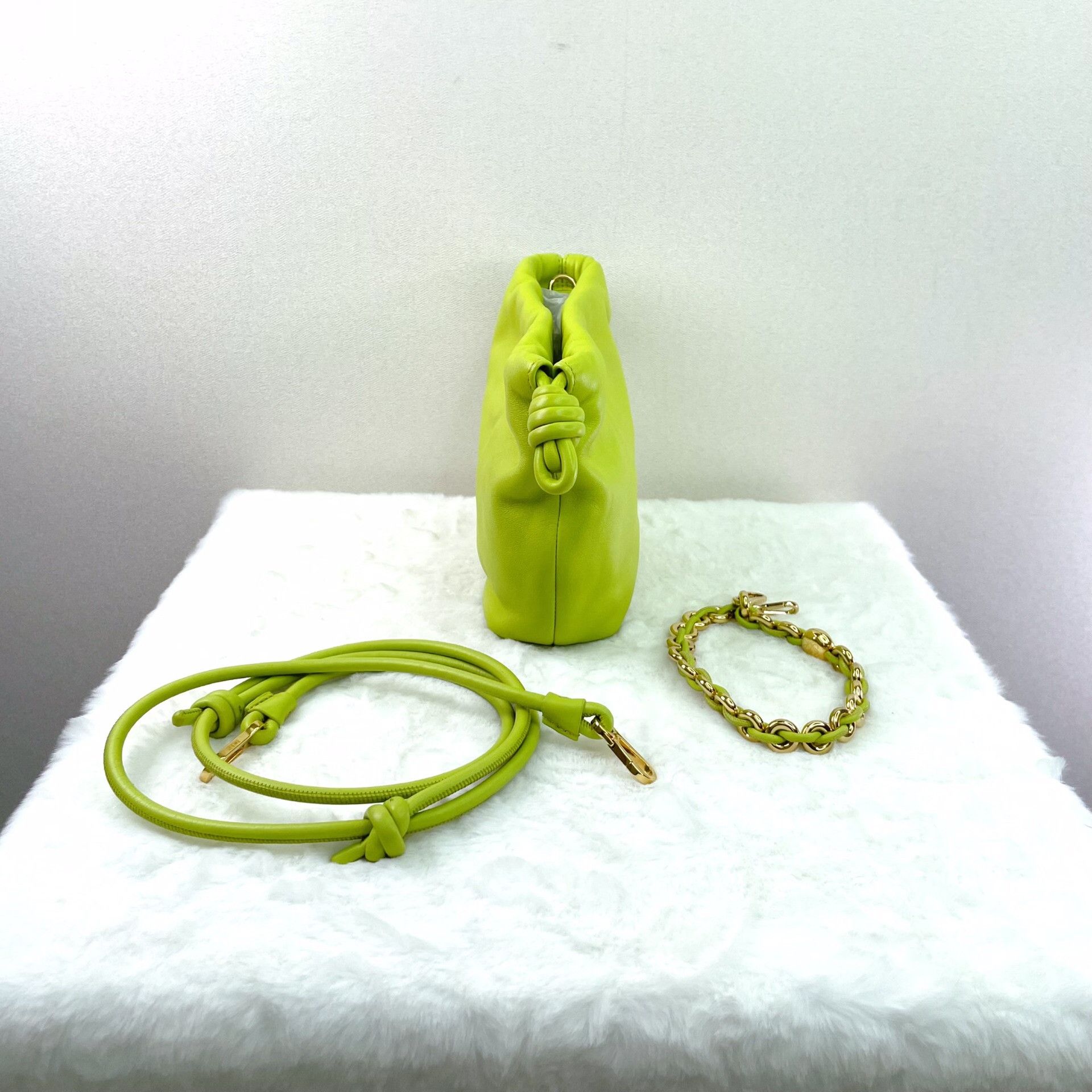 Loewe Loewe Mini Nappa Leather Drawstring Pouch Size ONE SIZE - 3 Thumbnail