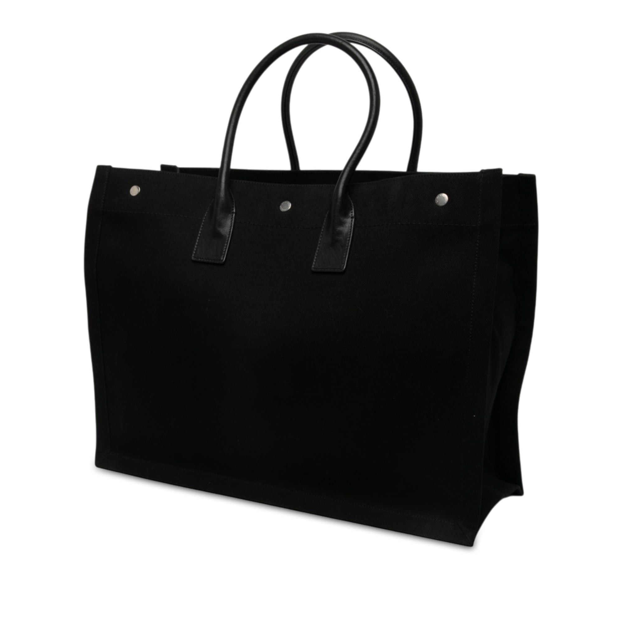 Saint Laurent Paris Canvas Rive Gauche Tote Size ONE SIZE - 2 Thumbnail