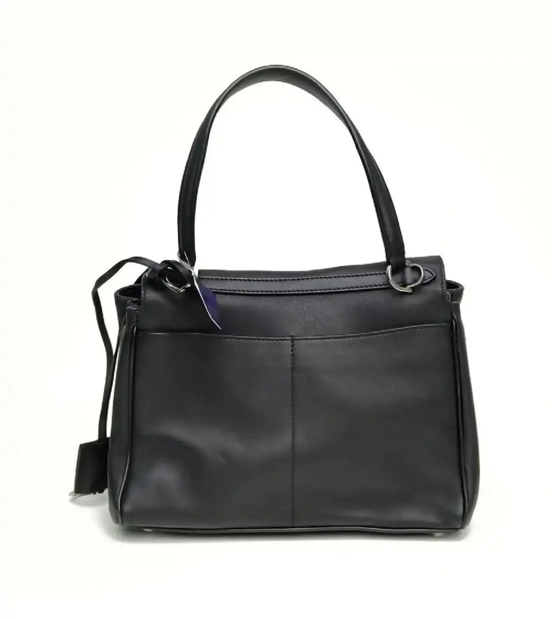 Balenciaga BALENCIAGA Rodeo Small black cowhide leather shoulder bag detachable strap Size ONE SIZE - 3 Thumbnail