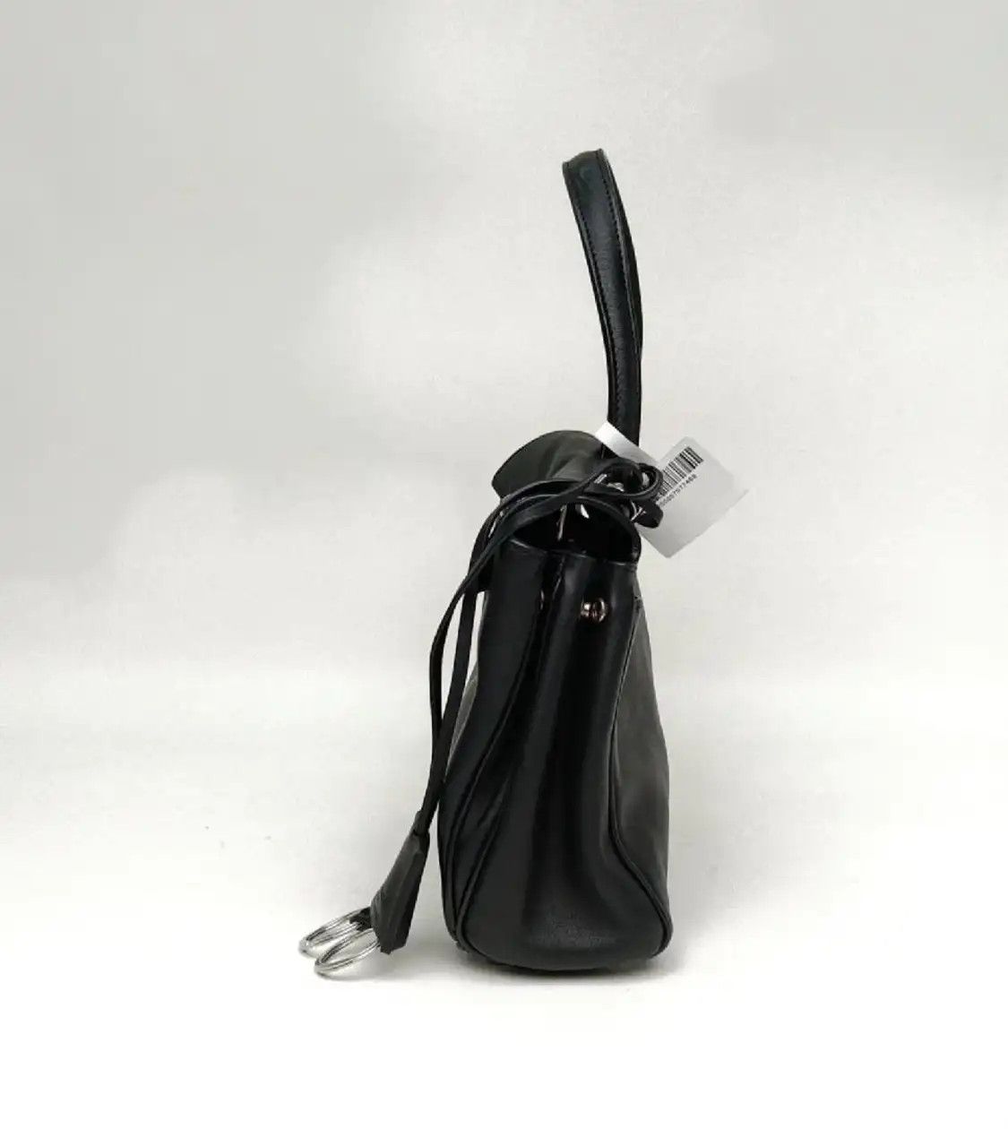 Balenciaga BALENCIAGA Rodeo Small black cowhide leather shoulder bag detachable strap Size ONE SIZE - 7 Thumbnail