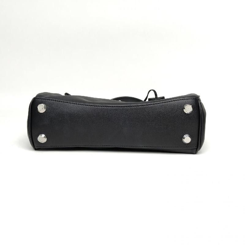 Balenciaga BALENCIAGA Rodeo Small black cowhide leather shoulder bag detachable strap Size ONE SIZE - 9 Thumbnail