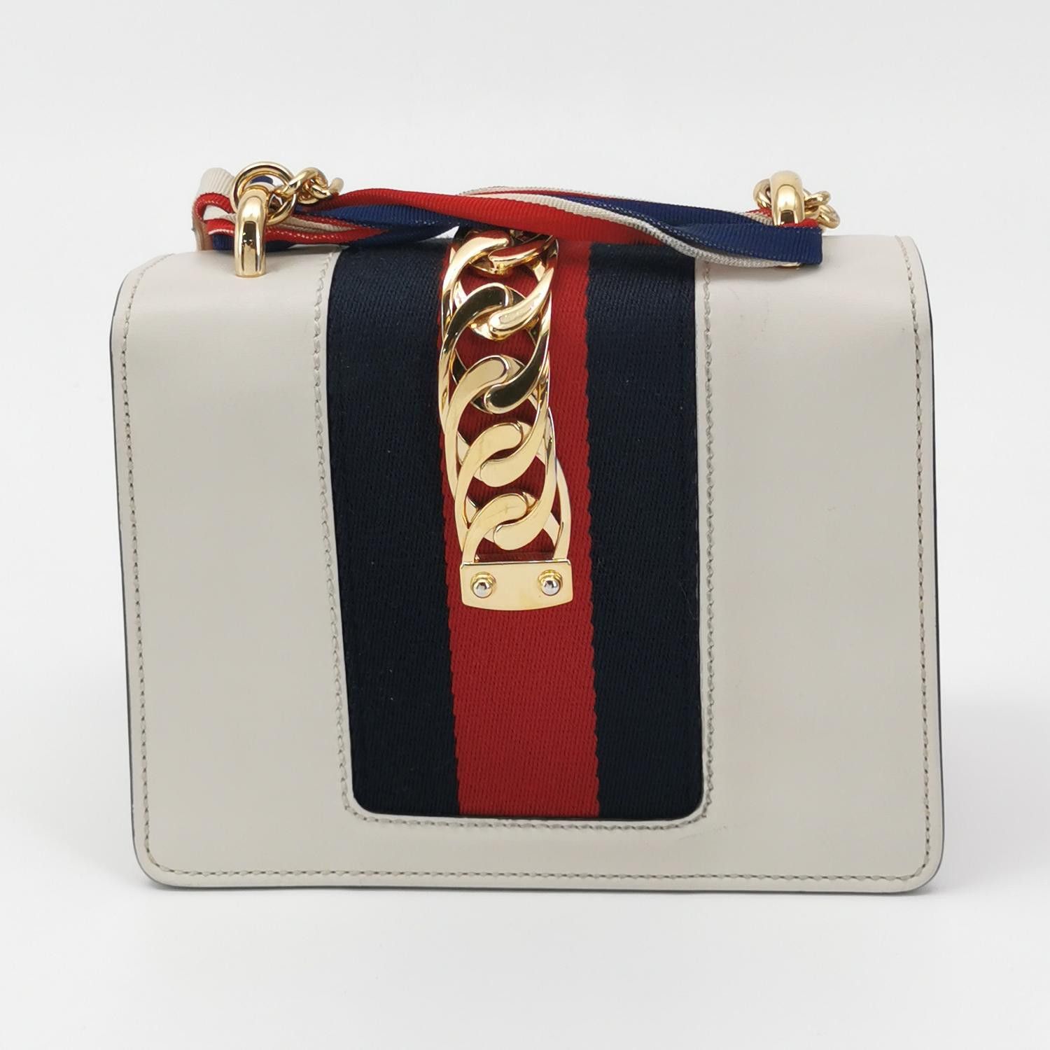 Gucci Gucci Sylvie Mini Leather Shoulder Bag Size ONE SIZE Size ONE SIZE - 5 Thumbnail