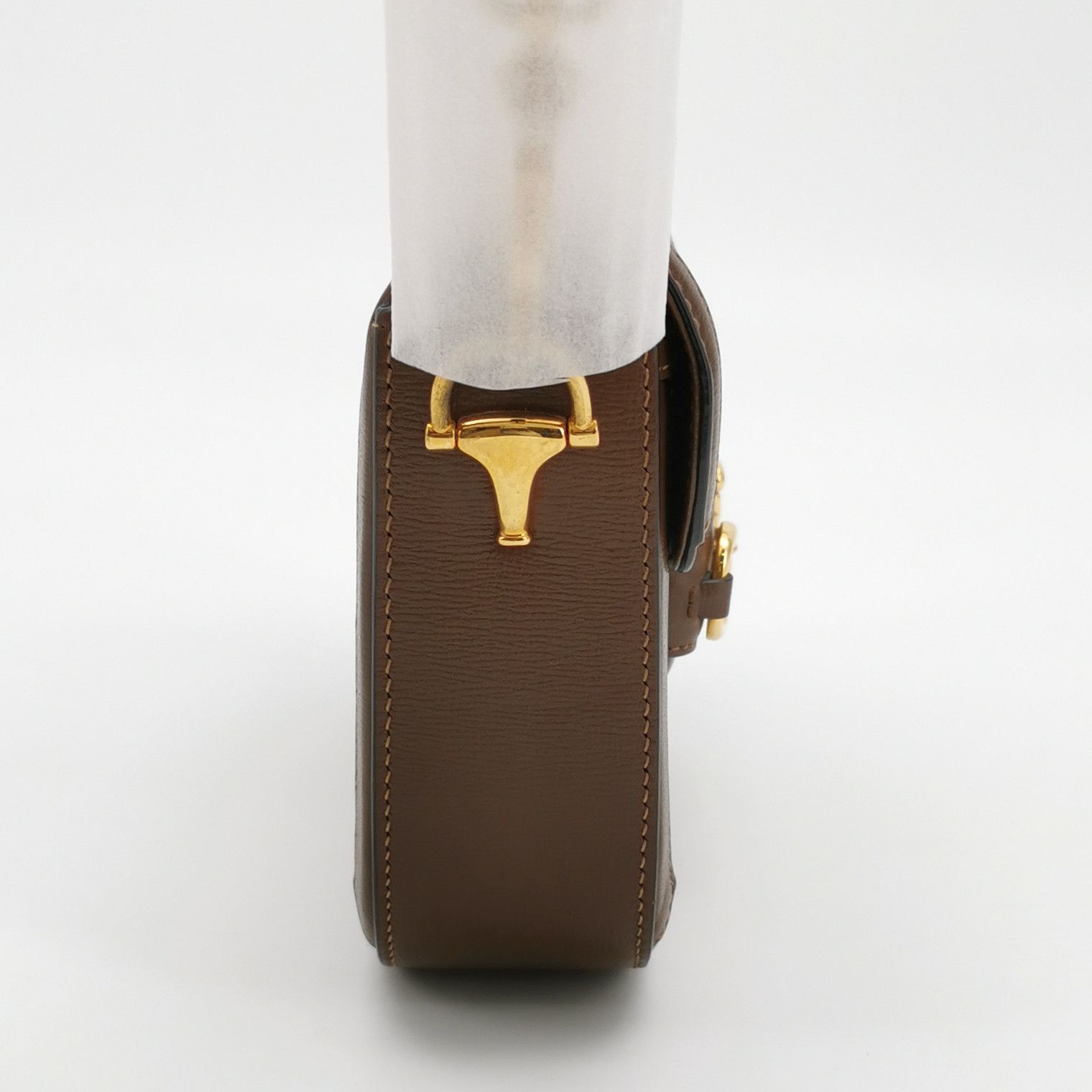 Gucci Gucci 1955 GG Supreme Horsebit Shoulder Bag Small Size ONE SIZE - 4 Thumbnail