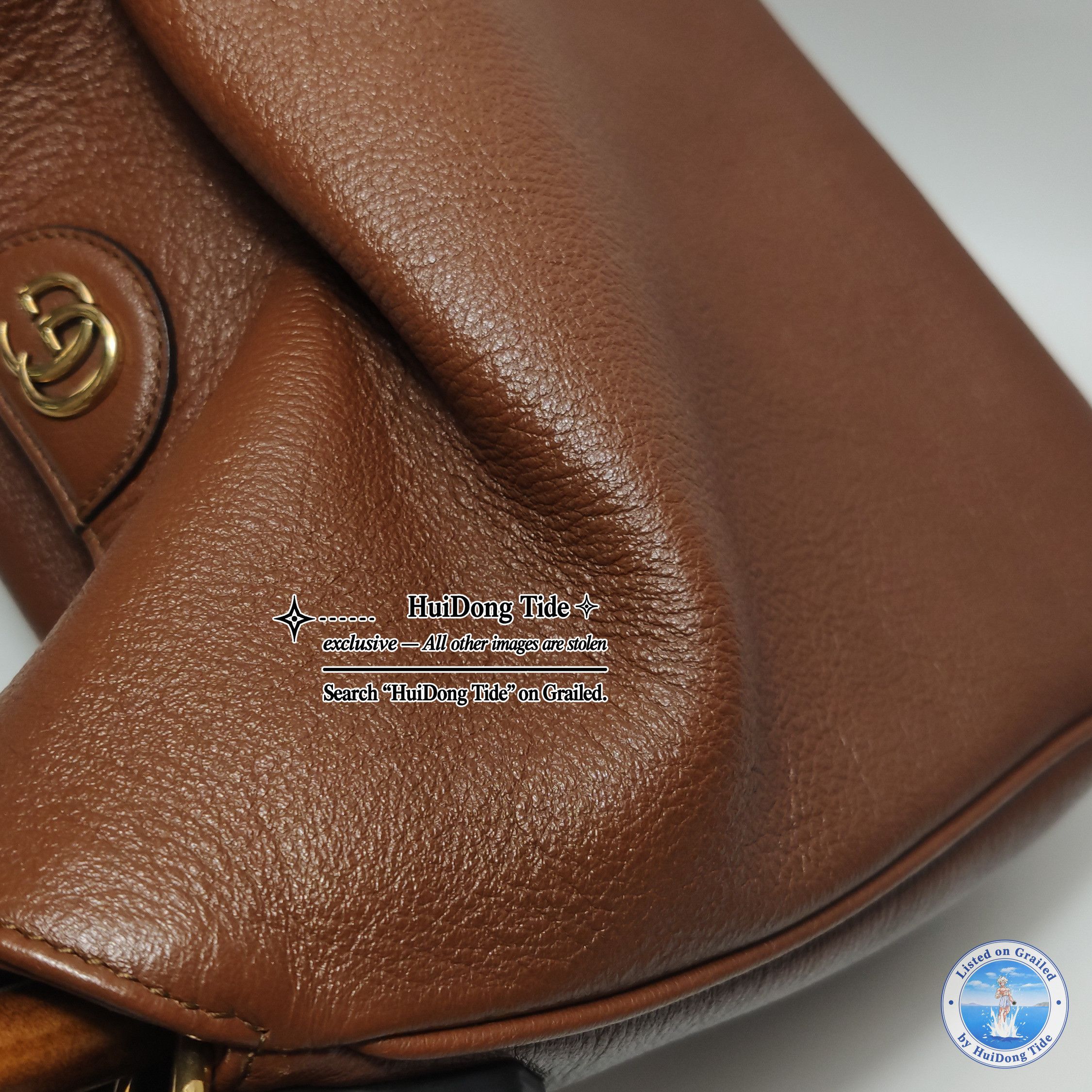Gucci Gucci Diana Medium Leather Bamboo Handle Bag Size OS Size ONE SIZE - 17 Thumbnail