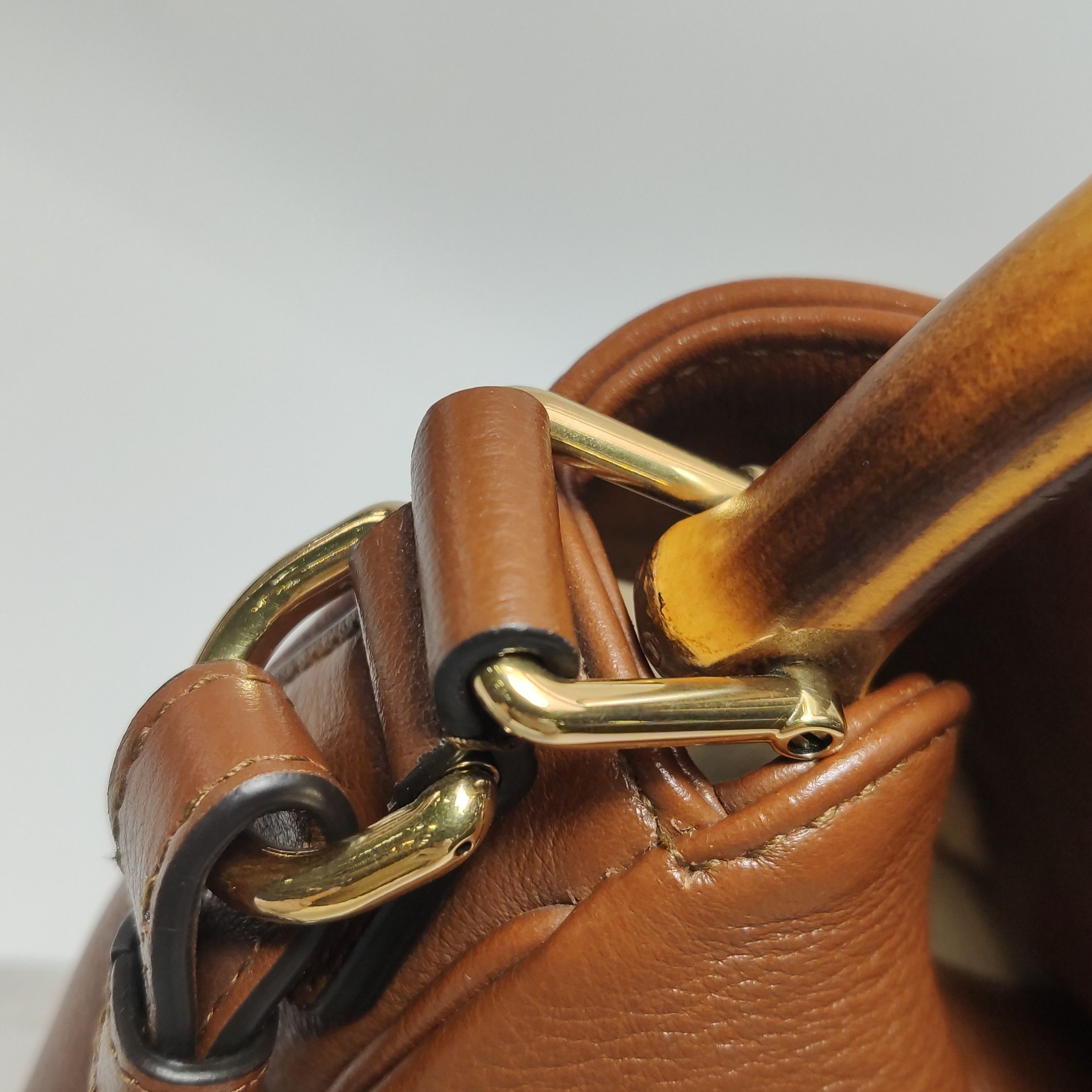 Gucci Gucci Diana Medium Leather Bamboo Handle Bag Size OS Size ONE SIZE - 13 Thumbnail