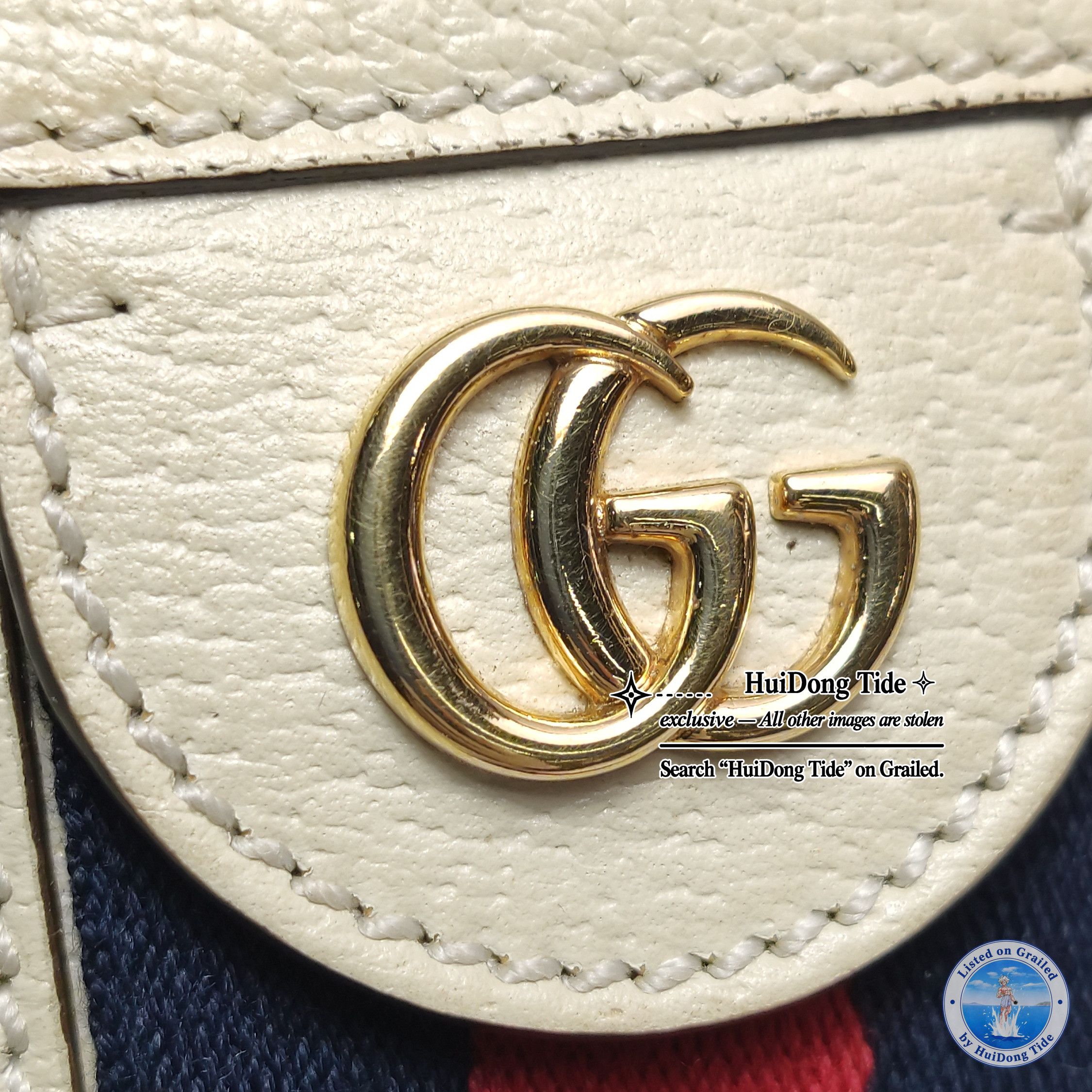 Gucci Gucci Ophidia Stripe Leather Shoulder Bag Size ONE SIZE - 12 Thumbnail