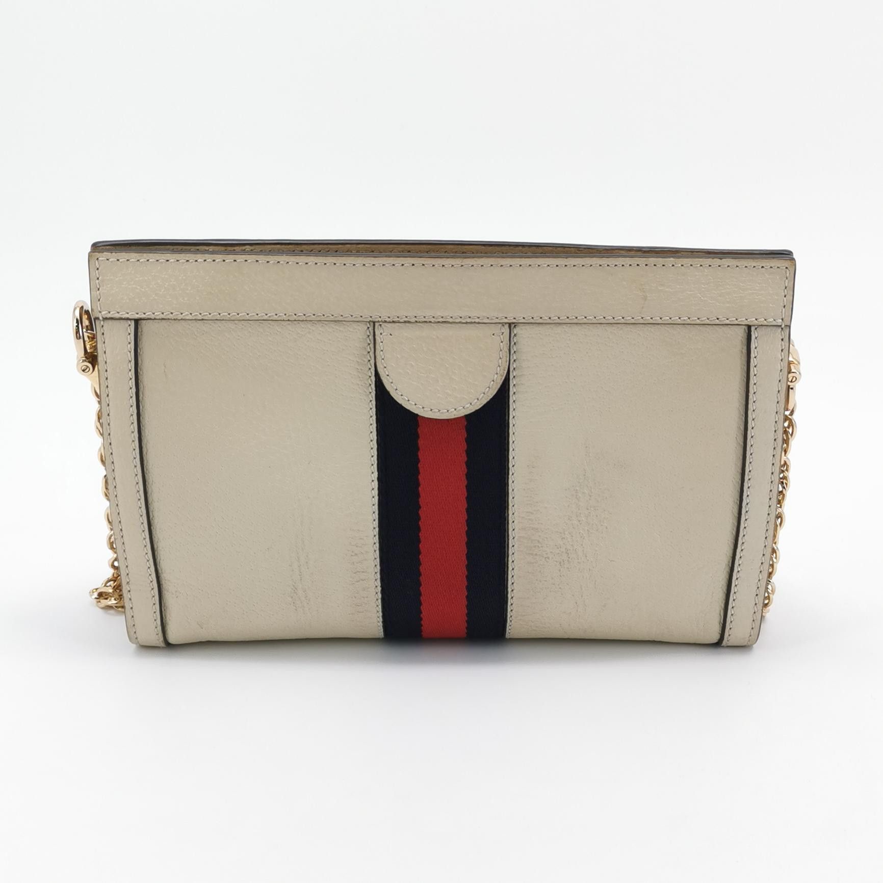 Gucci Gucci Ophidia Stripe Leather Shoulder Bag Size ONE SIZE - 5 Thumbnail