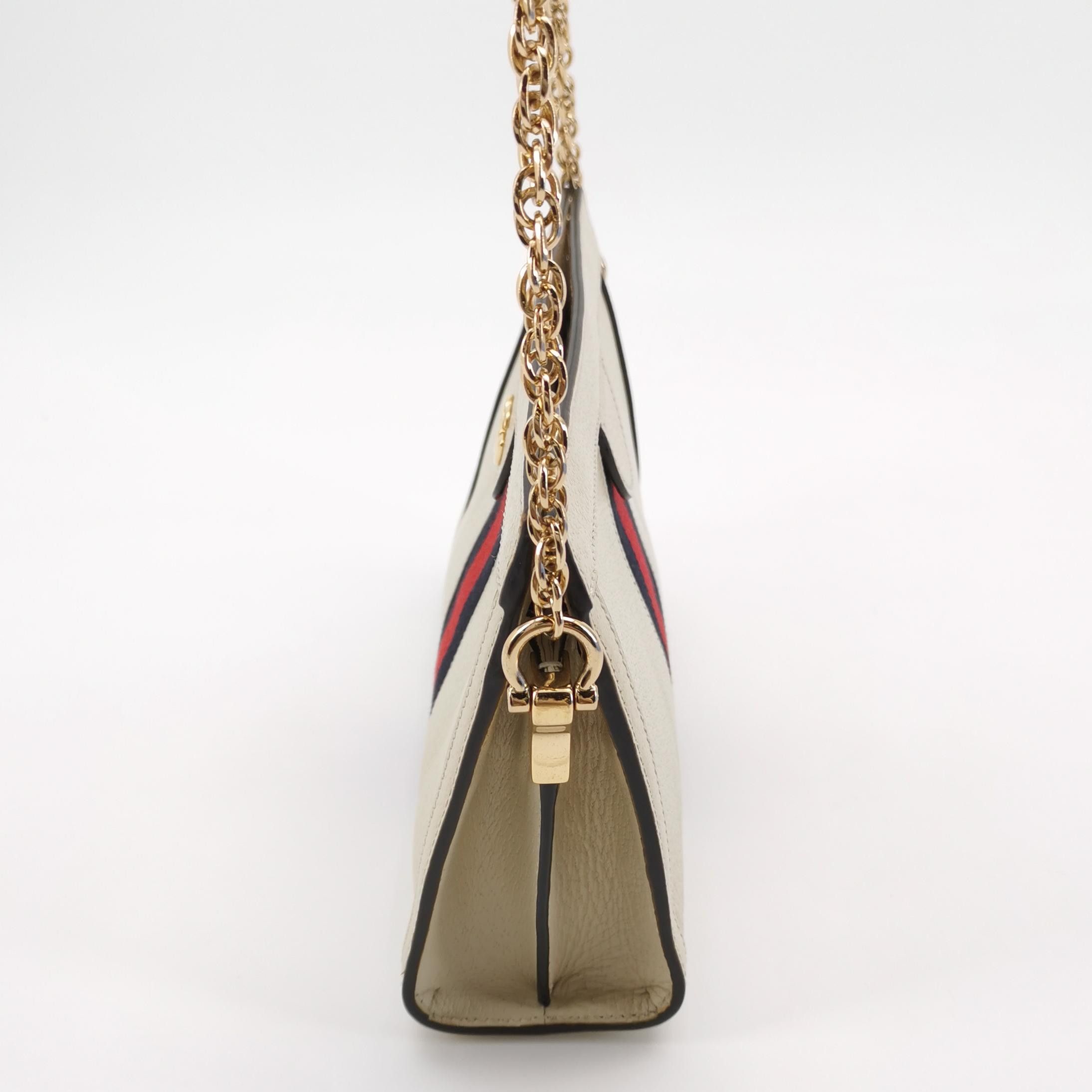 Gucci Gucci Ophidia Stripe Leather Shoulder Bag Size ONE SIZE - 3 Thumbnail